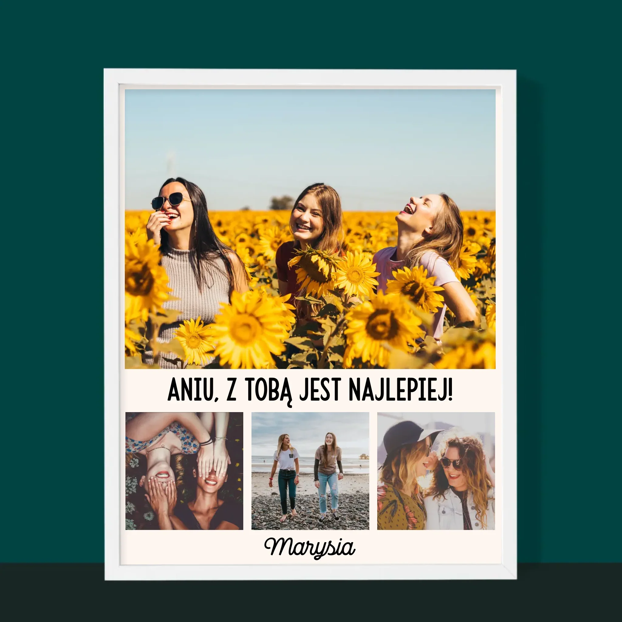 Fotokolaż: Najlepsze Przyjaciółki - Wydruk Obramowany - Image 10