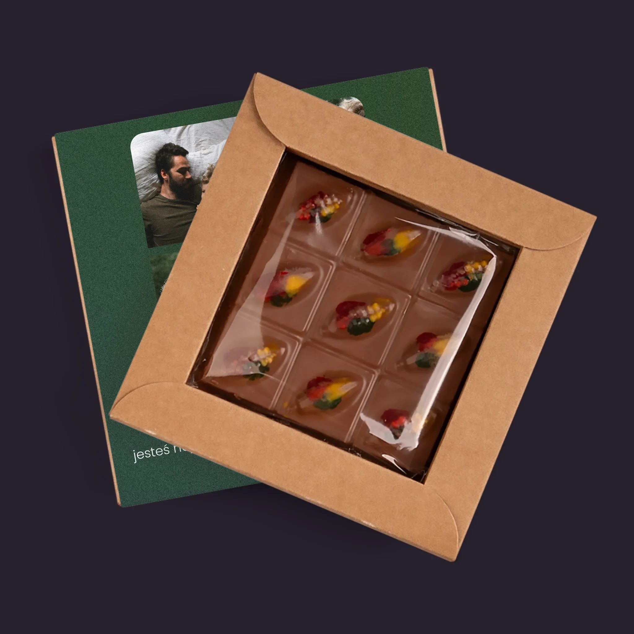 Fotokolaż: Puzzle Zdjęcia Dla Taty - Dubajska Czekolada - Image 2