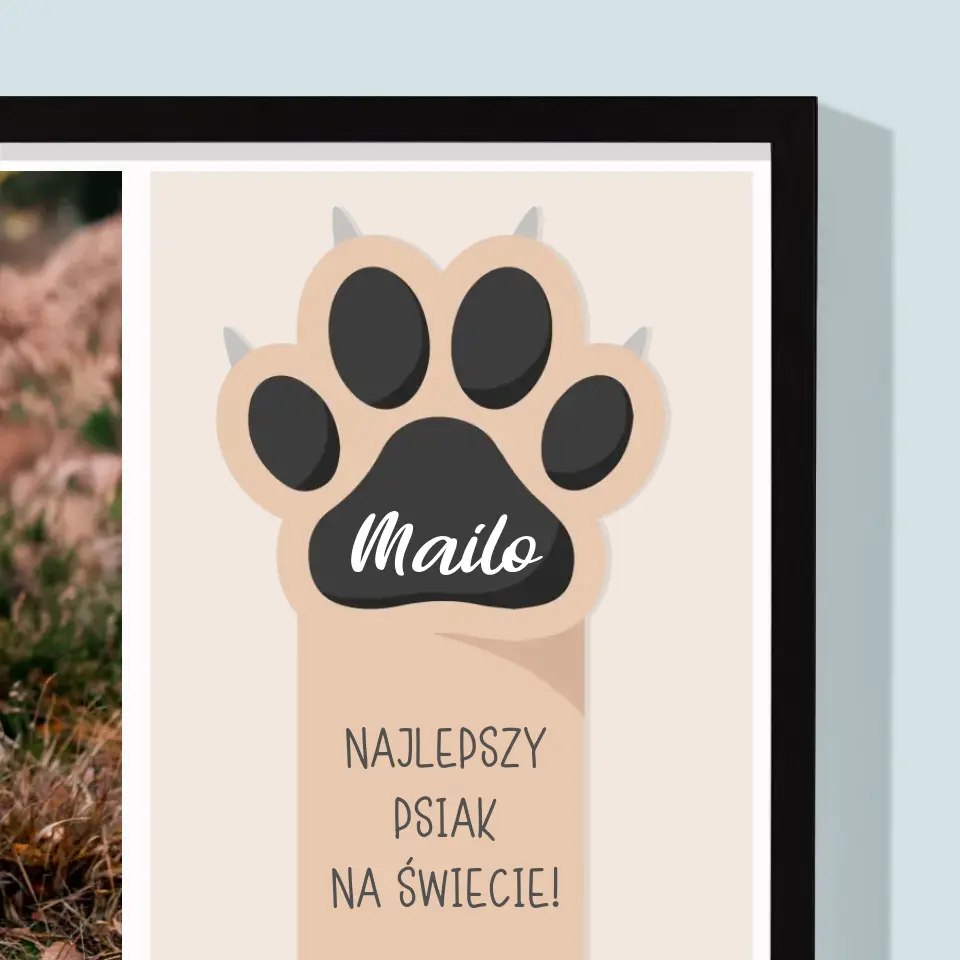 Fotokolaż: Najlepszy Pies - Wydruk Obramowany - Image 6