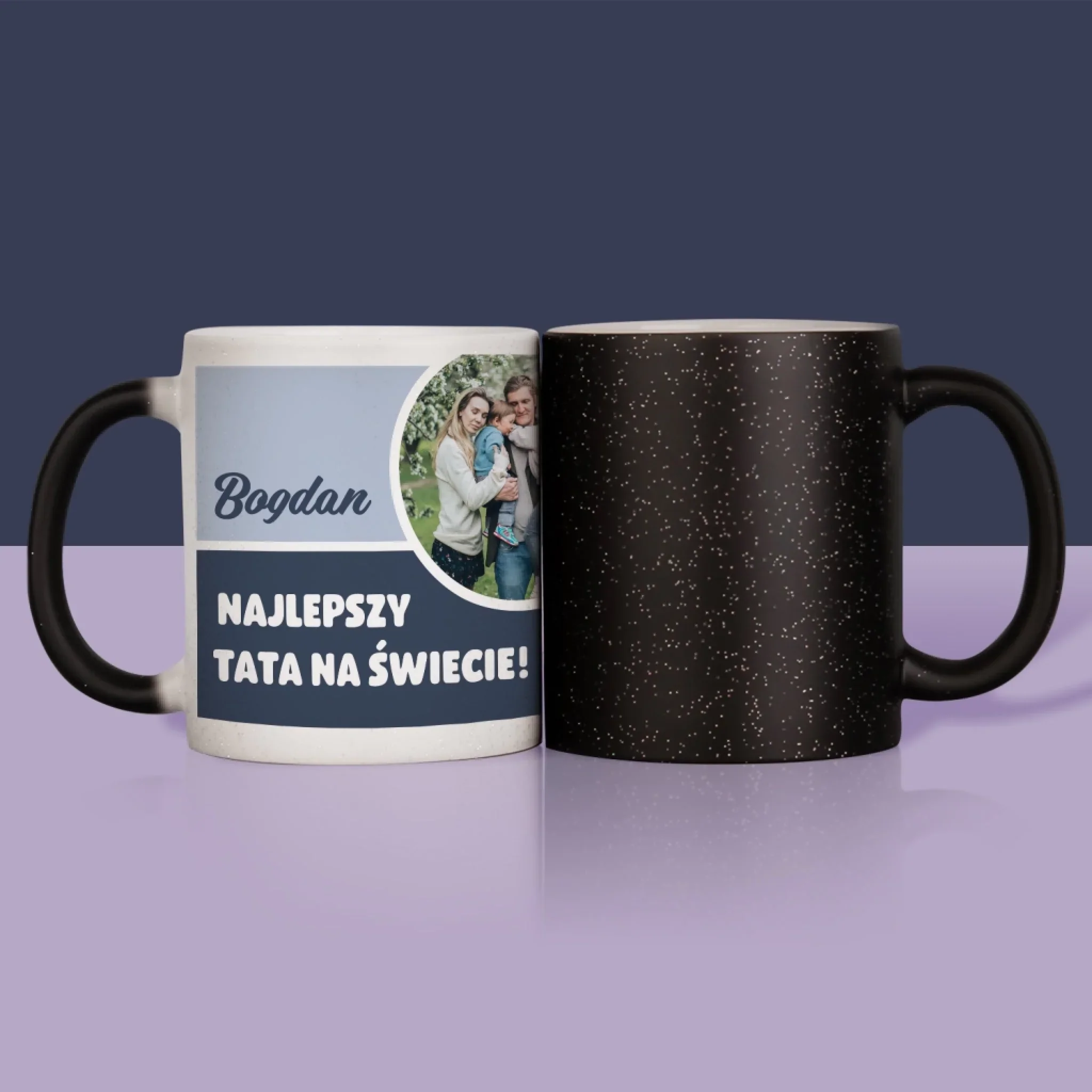 Fotokolaż: Najlepszy Tata Na Świecie - Kubek z Nadrukiem - Image 13