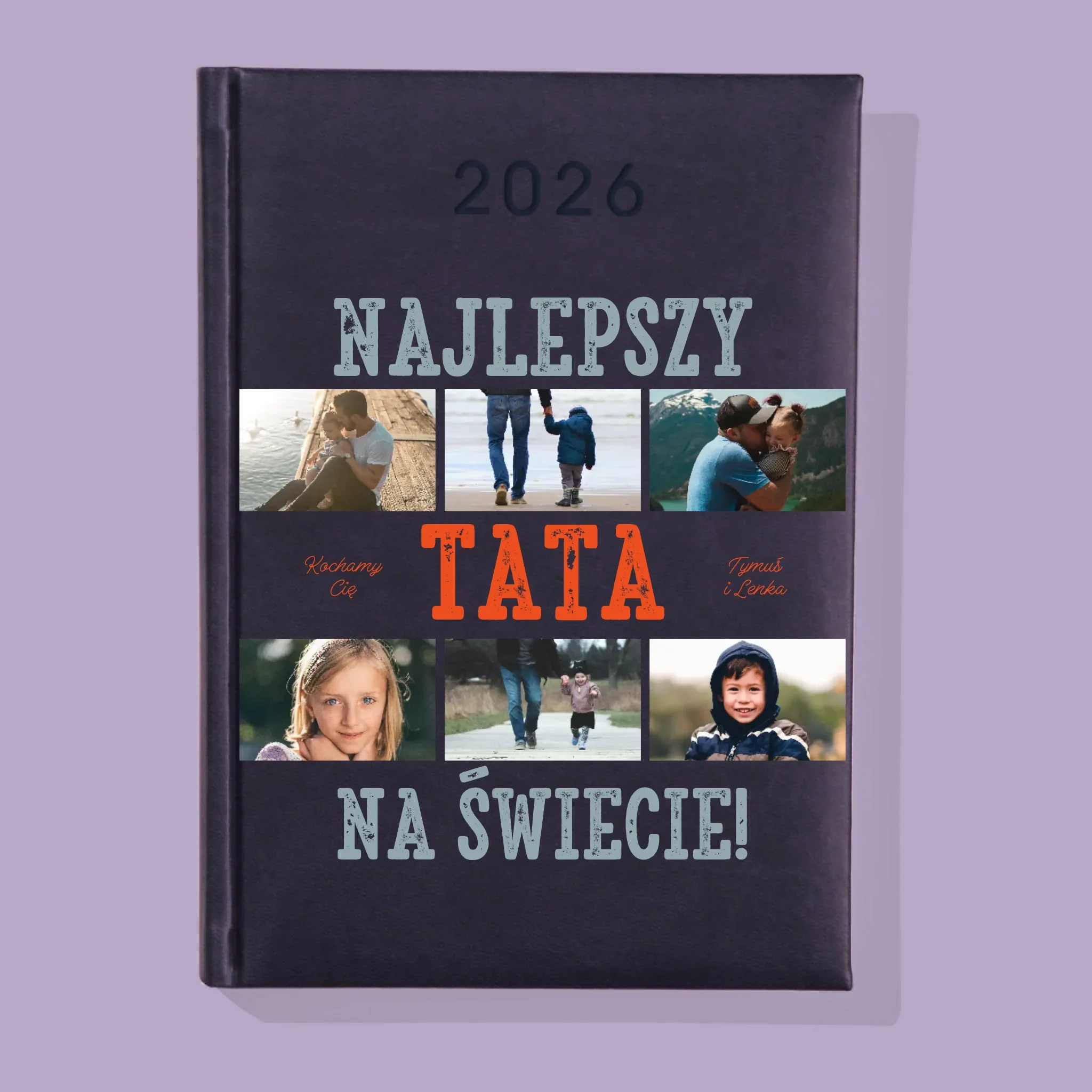 Fotokolaż: Najlepszy Tata Na Świecie Zdjęcia - Kalendarz Książkowy - Image 2