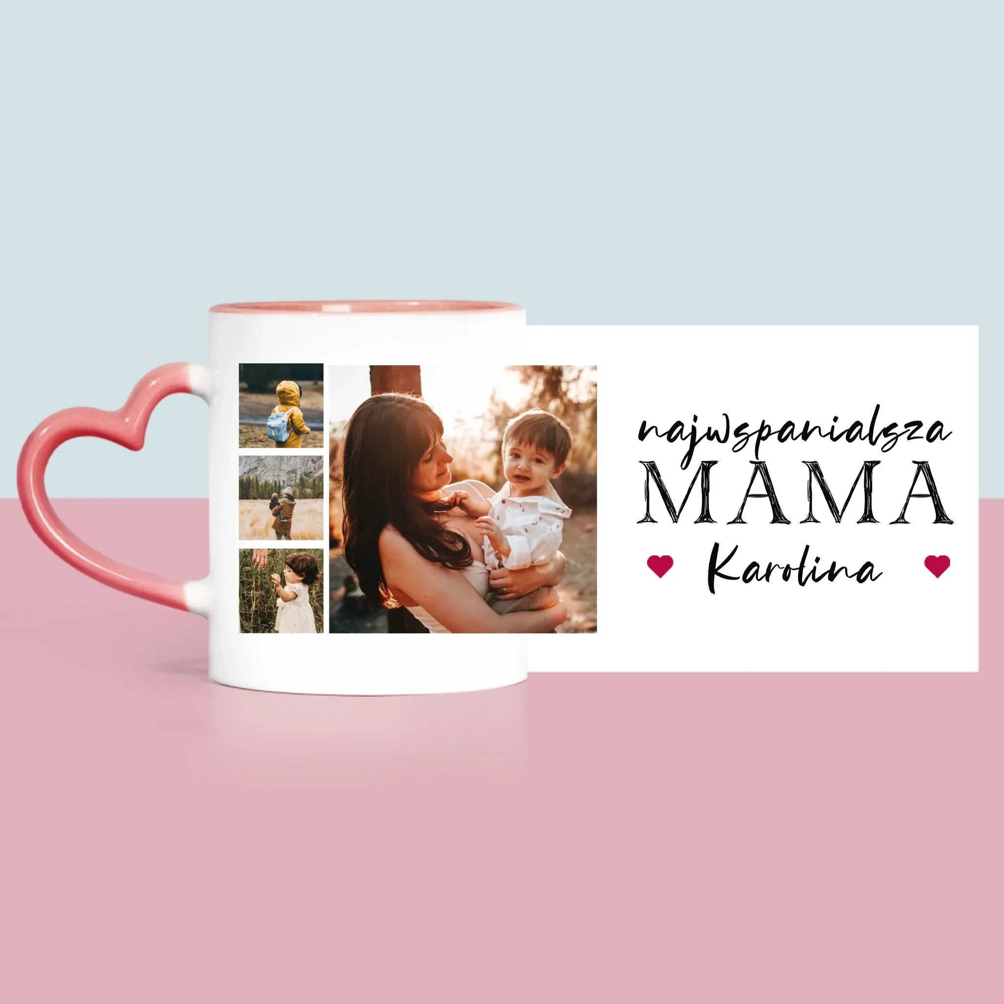 Fotokolaż: Najwspanialsza Mama - Kubek z Nadrukiem - Image 10