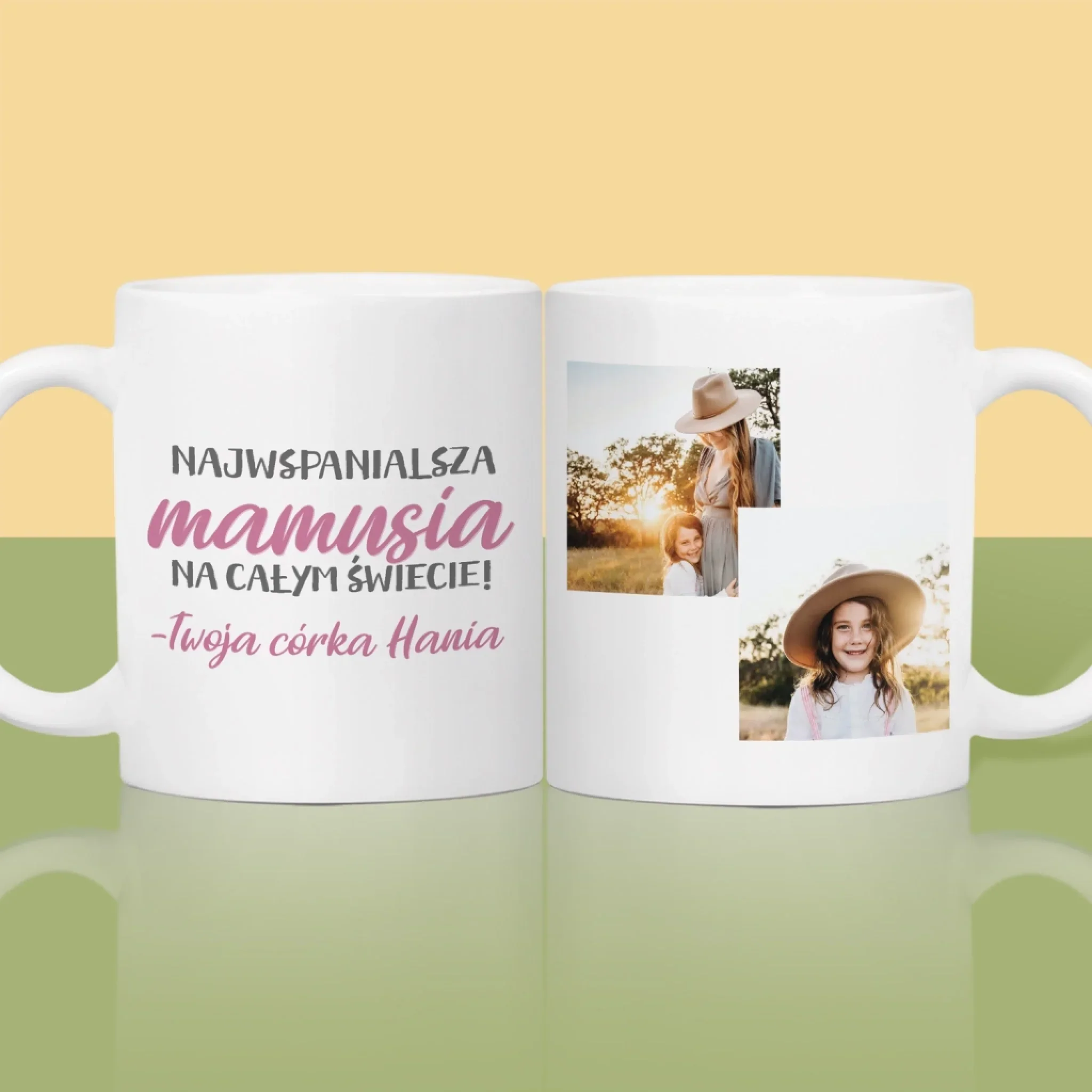 Fotokolaż: Najwspanialsza Mamusia - Kubek z Nadrukiem - Image 2