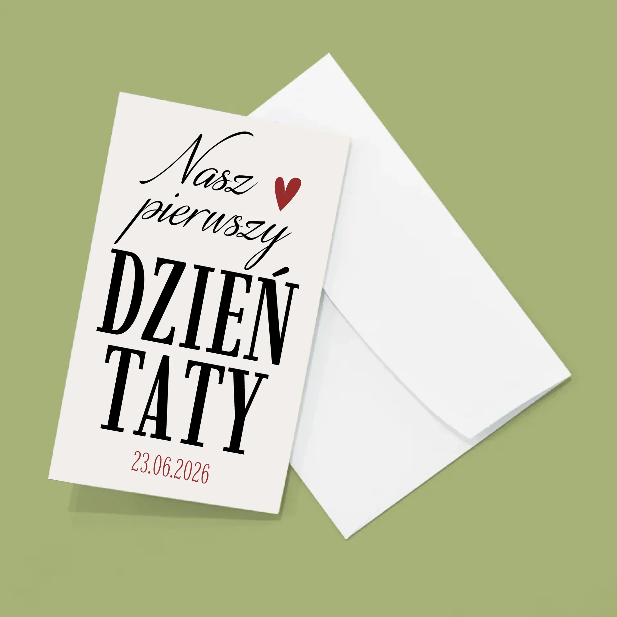 Fotokolaż: Nasz Pierwszy Dzień Taty Serce - Duża Harmonijka Ze Zdjęć - Image 2