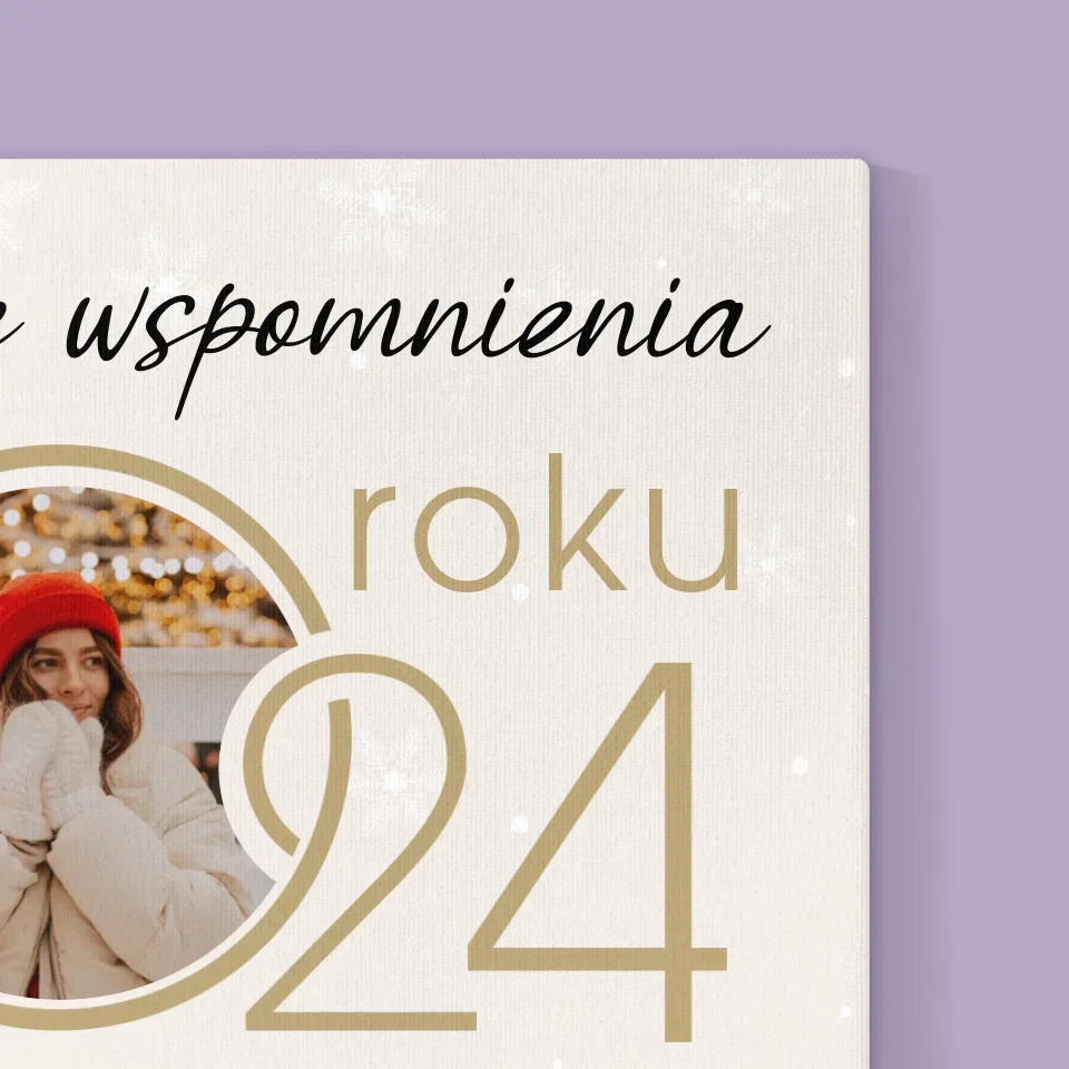 Fotokolaż: Nasze Wspomnienia Z Roku - Wydruk Obramowany - Image 15