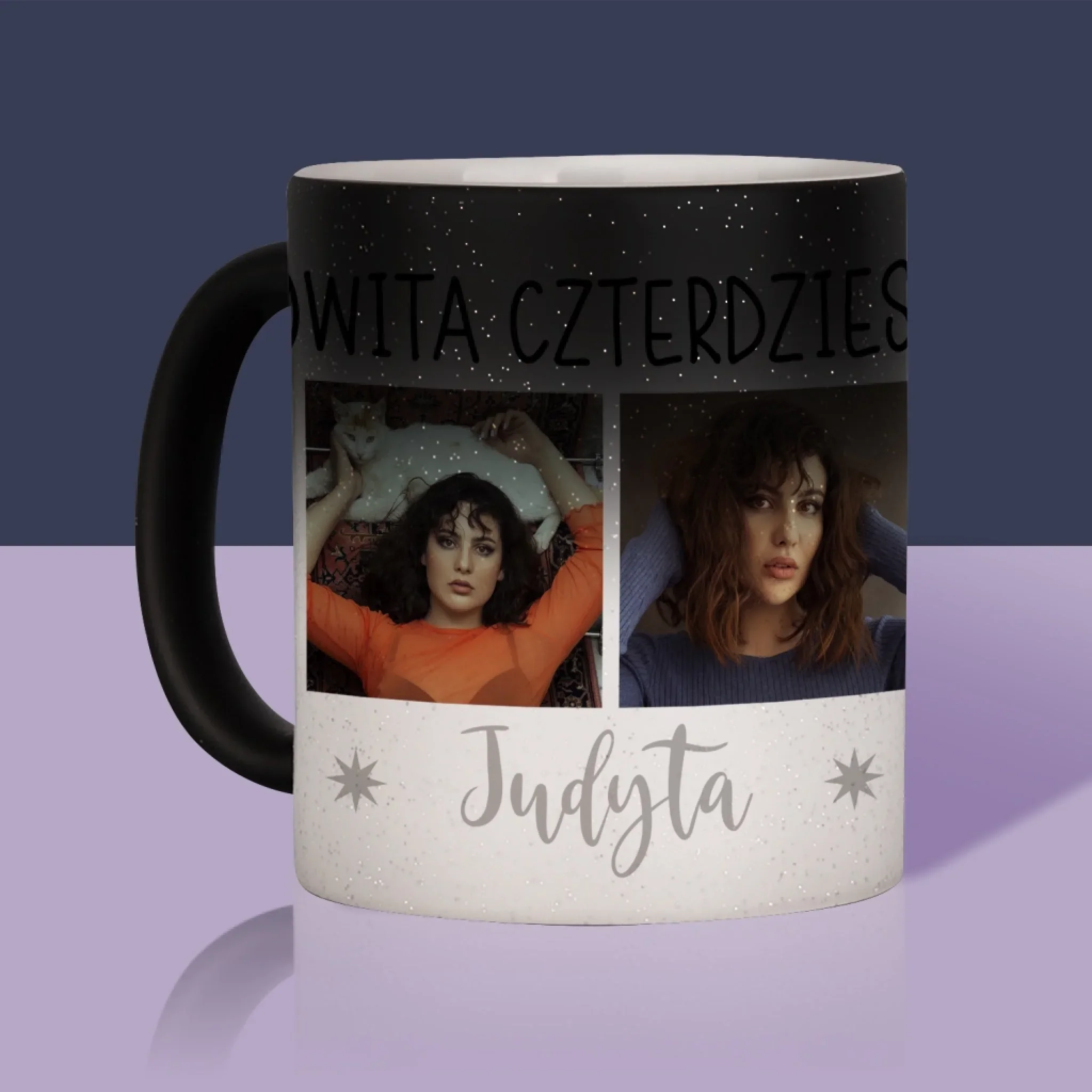 Fotokolaż: Niesamowita Czterdziestolatka - Kubek z Nadrukiem - Image 11