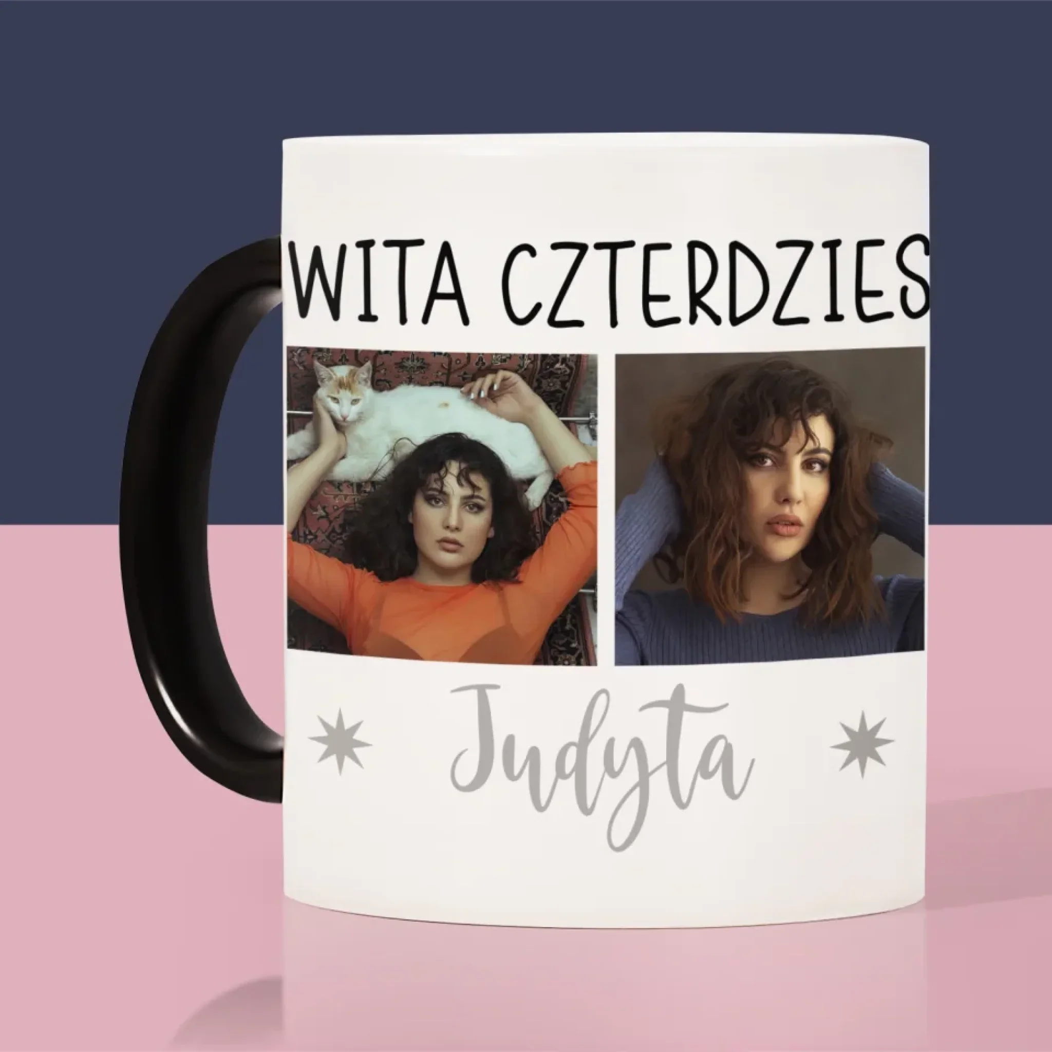 Fotokolaż: Niesamowita Czterdziestolatka - Kubek z Nadrukiem - Image 5