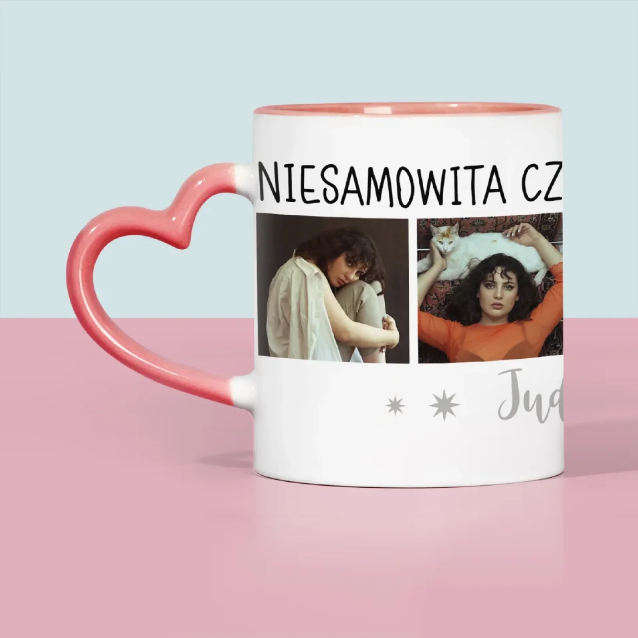 Fotokolaż: Niesamowita Czterdziestolatka - Kubek z Nadrukiem - Image 9