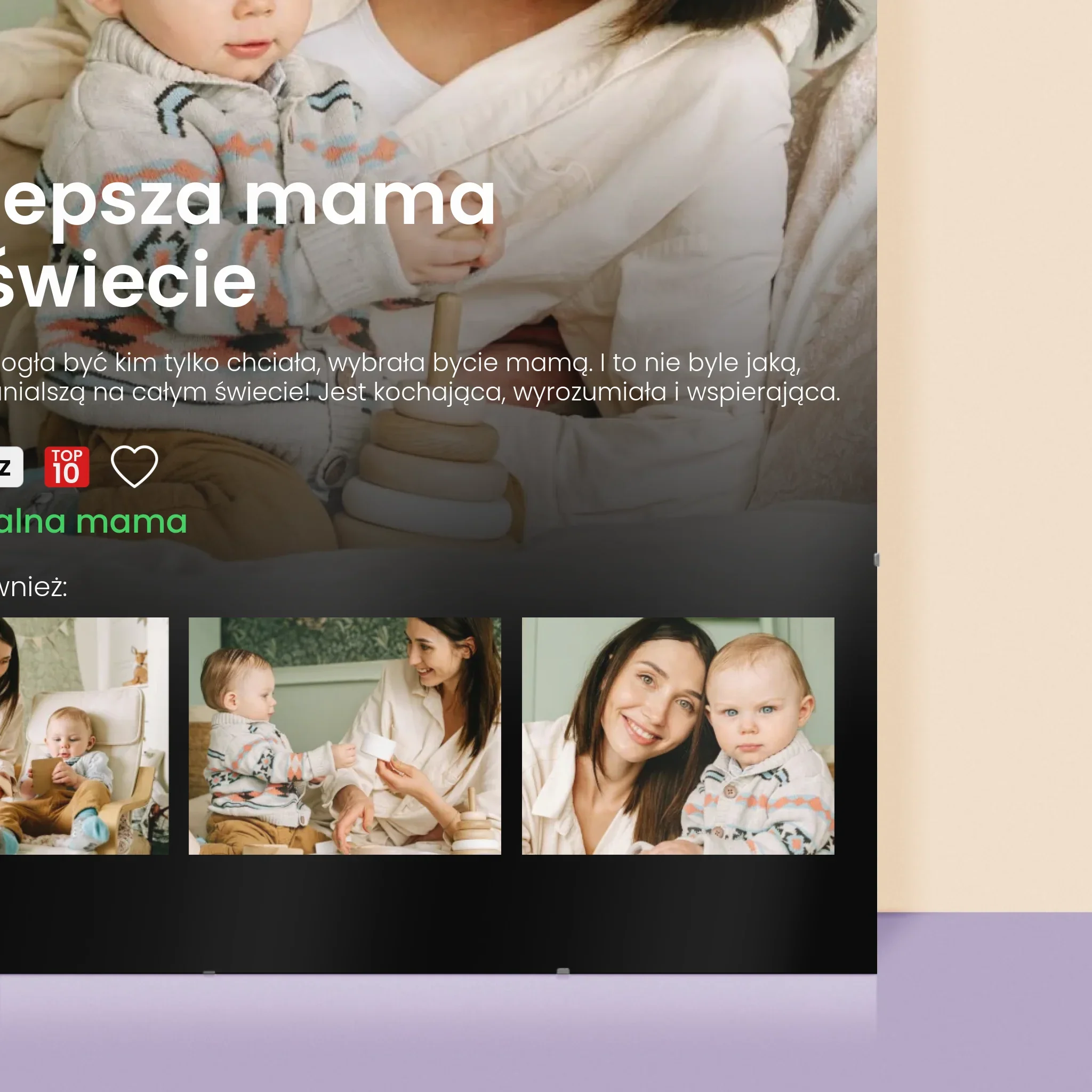 Fotokolaż: Personalizowany Plakat Netflix Dla Mamy - Personalizowany Plakat - Image 2
