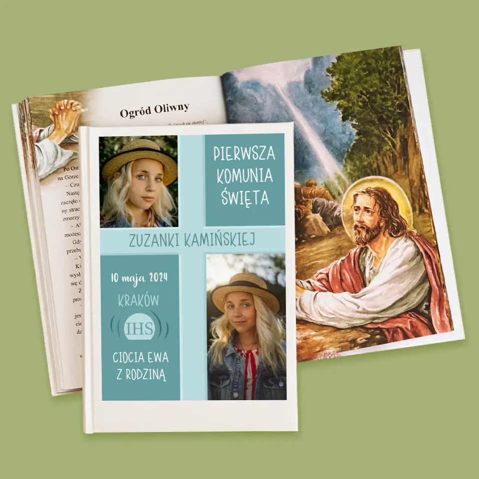 Fotokolaż: Pierwsza Komunia - Biblia z Nadrukiem - Image 4