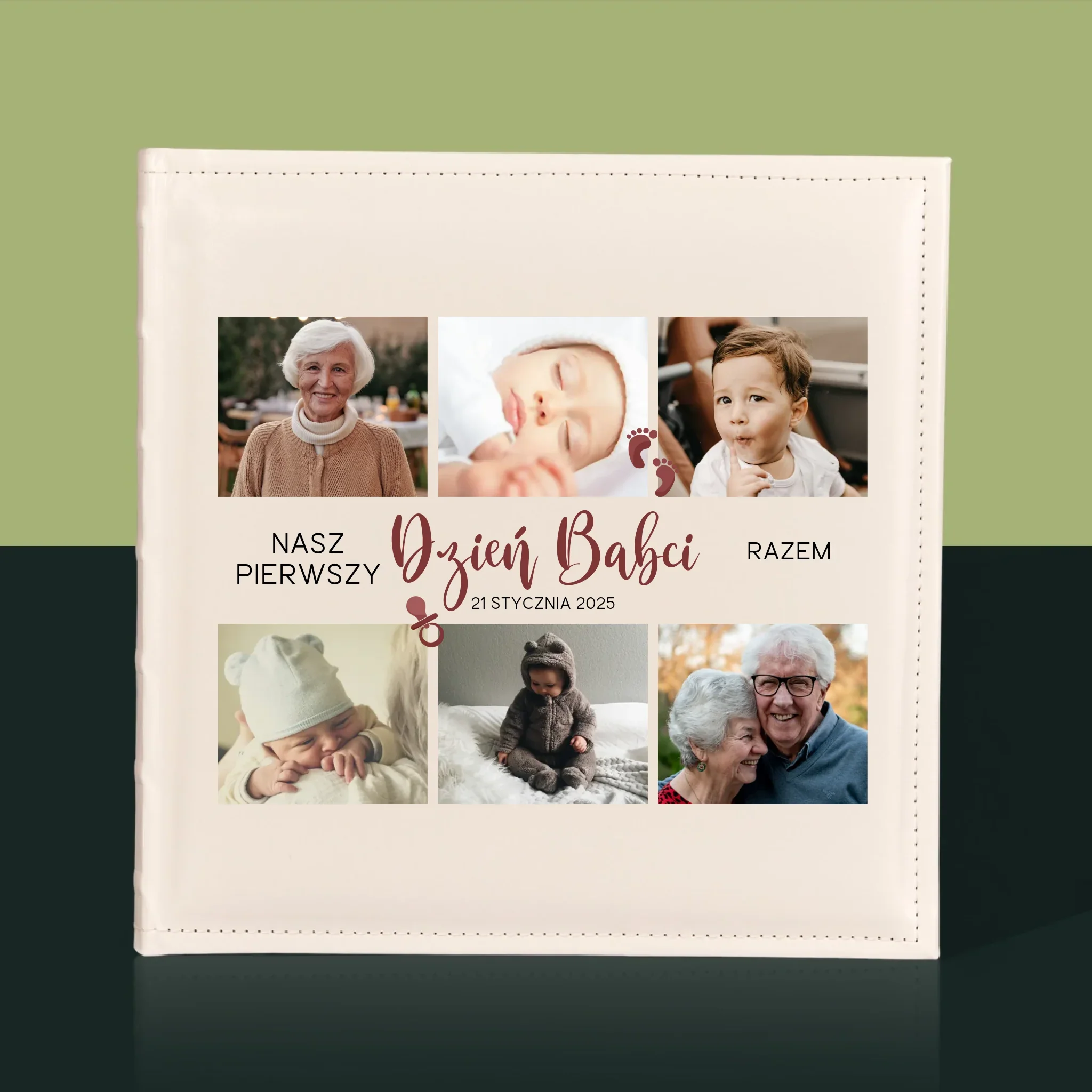 Fotokolaż: Pierwszy Dzień Babci - Album Na Zdjęcia