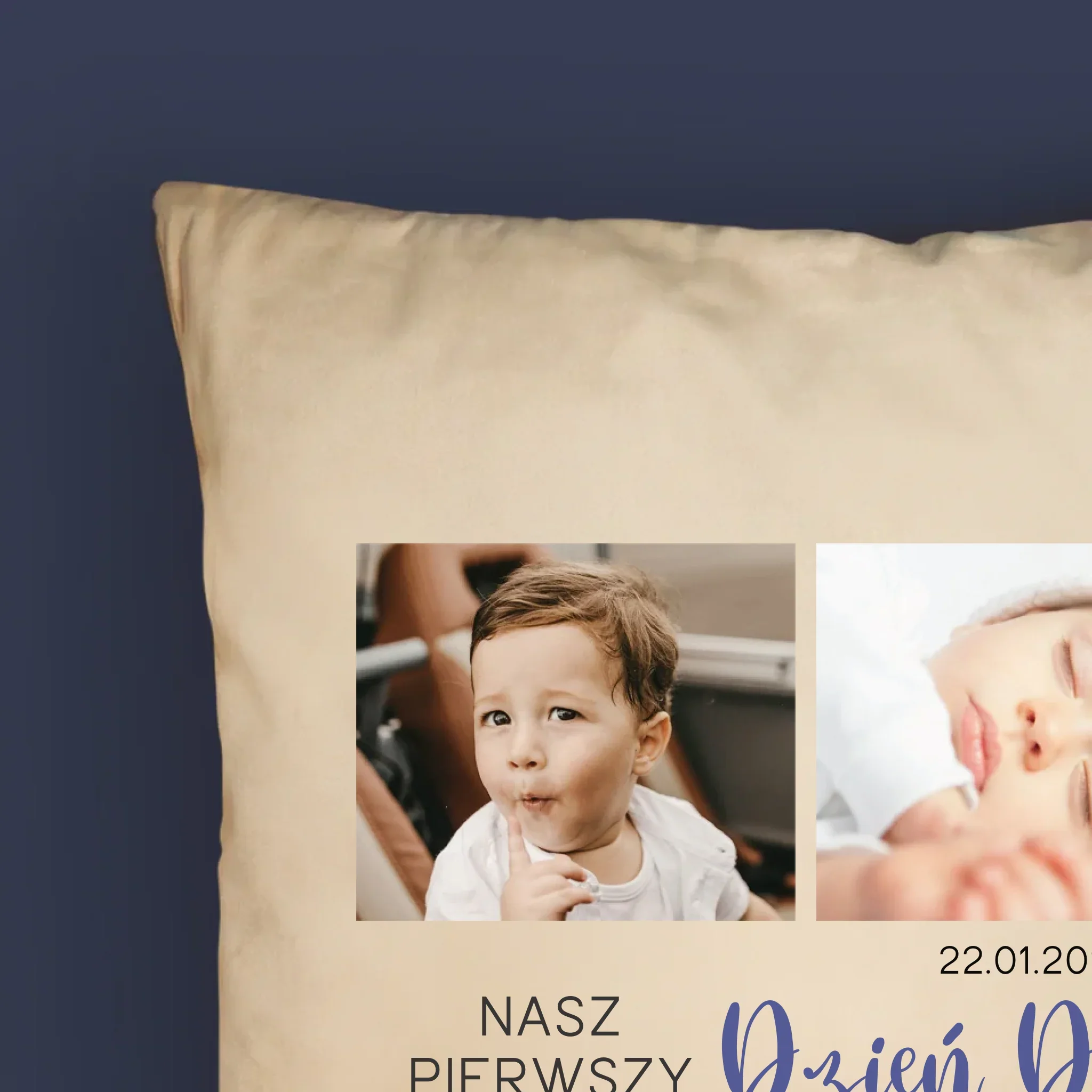 Fotokolaż: Pierwszy Dzień Dziadka - Poduszka - Image 5