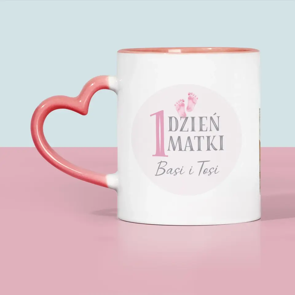 Fotokolaż: Pierwszy Dzień Matki - Kubek z Nadrukiem - Image 6