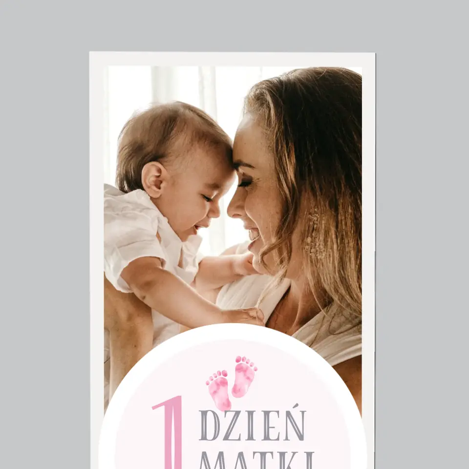 Fotokolaż: Pierwszy Dzień Matki - Magnes Na Lodówkę - Image 3