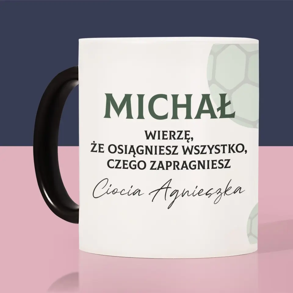 Fotokolaż: Piłka Nożna - Kubek z Nadrukiem - Image 7