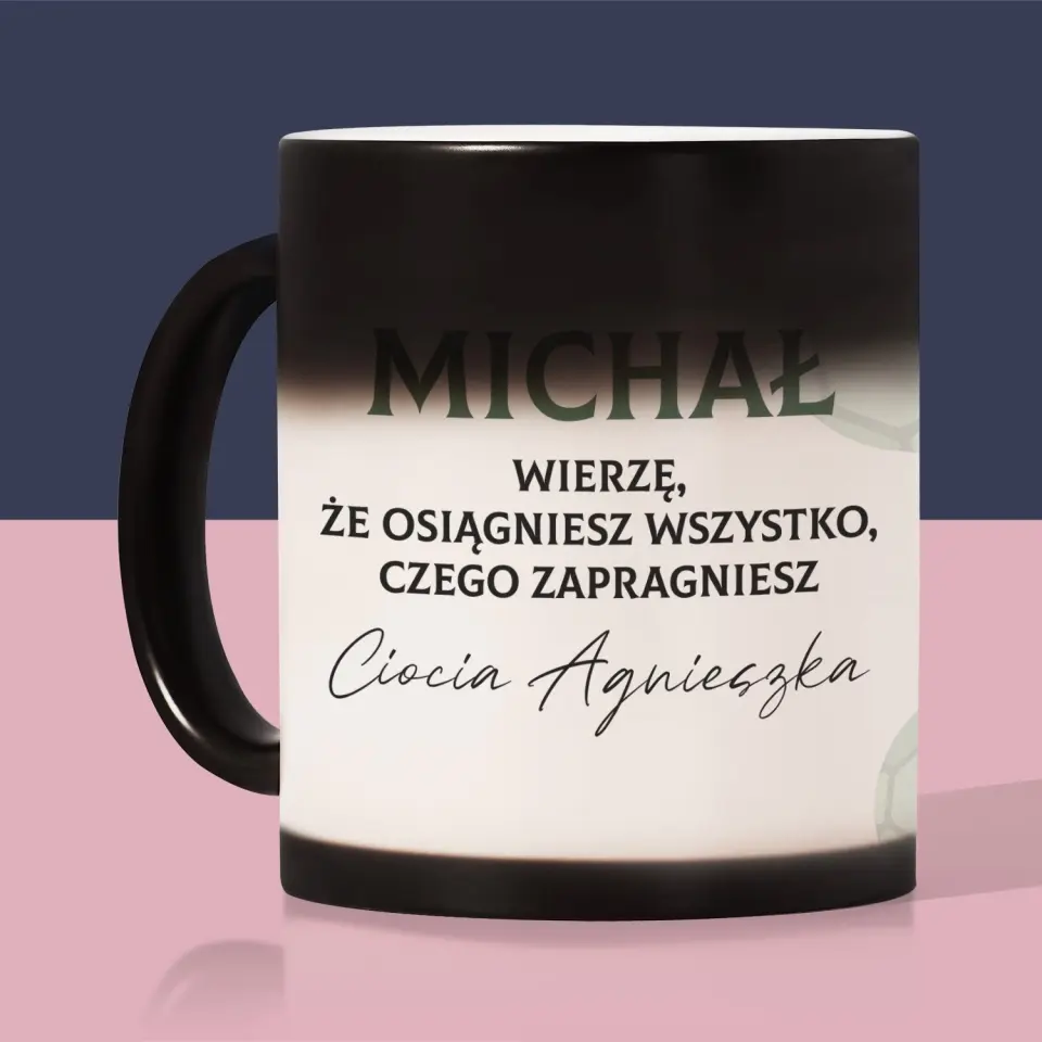 Fotokolaż: Piłka Nożna - Kubek z Nadrukiem - Image 8