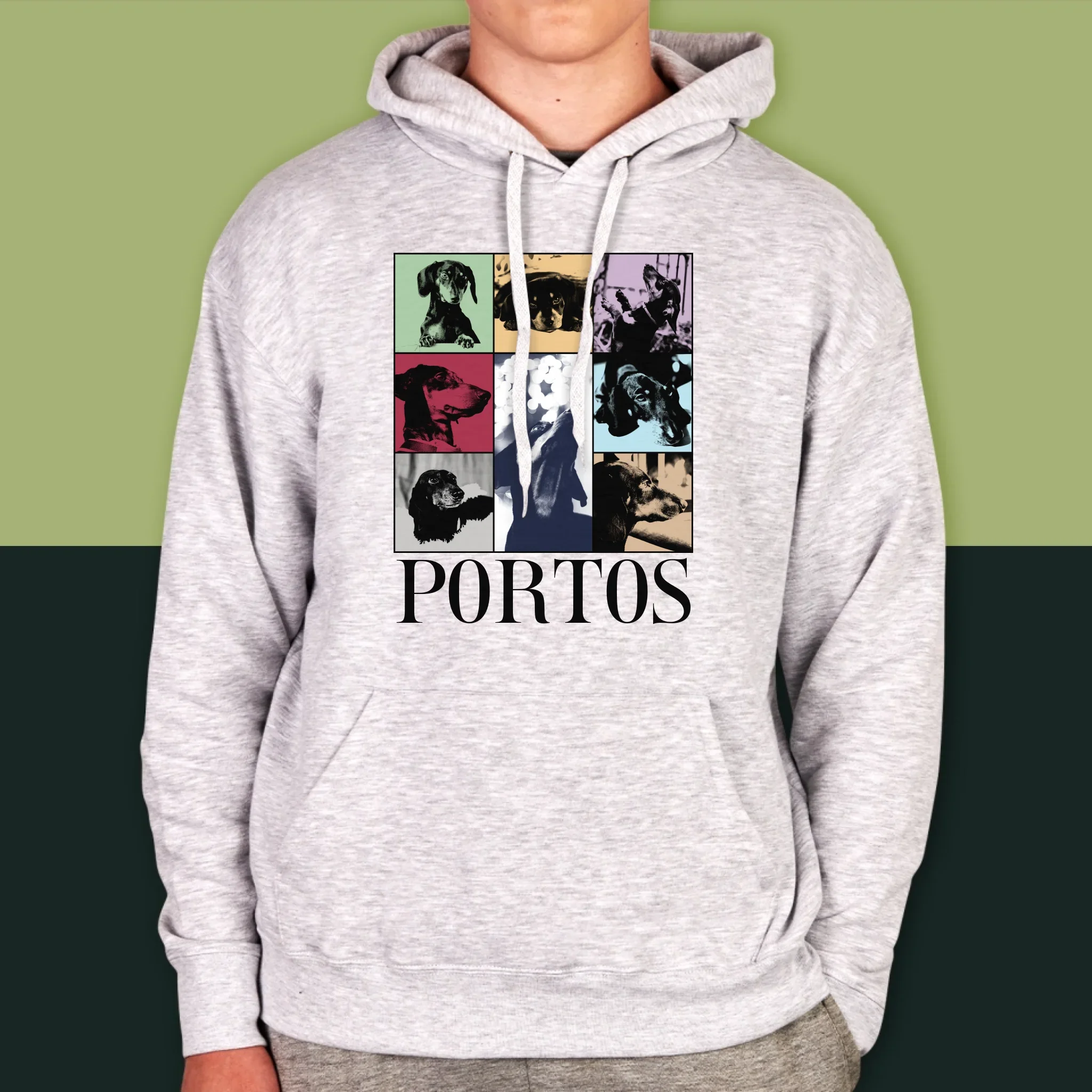 Fotokolaż: Pupil Jak Taylor - Bluza Męska z Kapturem - Image 12