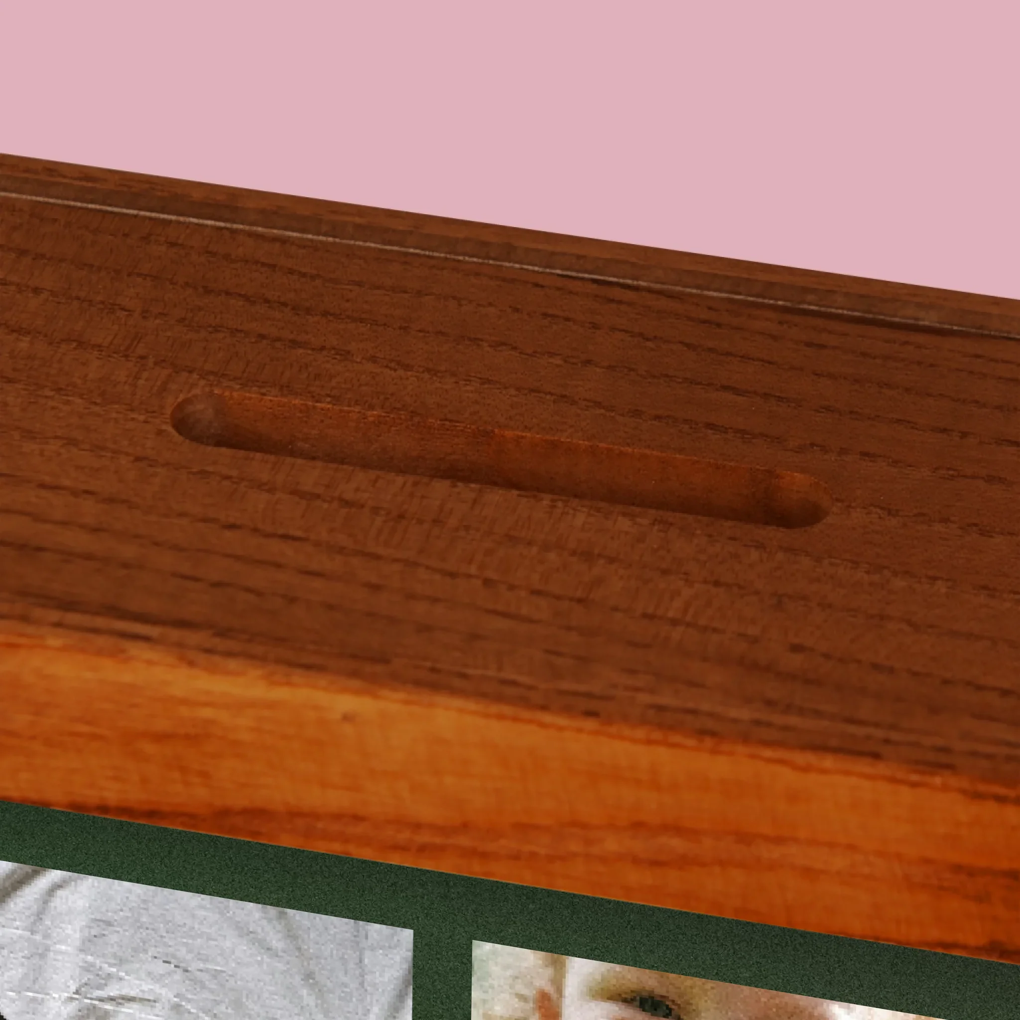 Fotokolaż: Puzzle Zdjęcia Dla Taty - Drewniana Skarbonka - Image 3