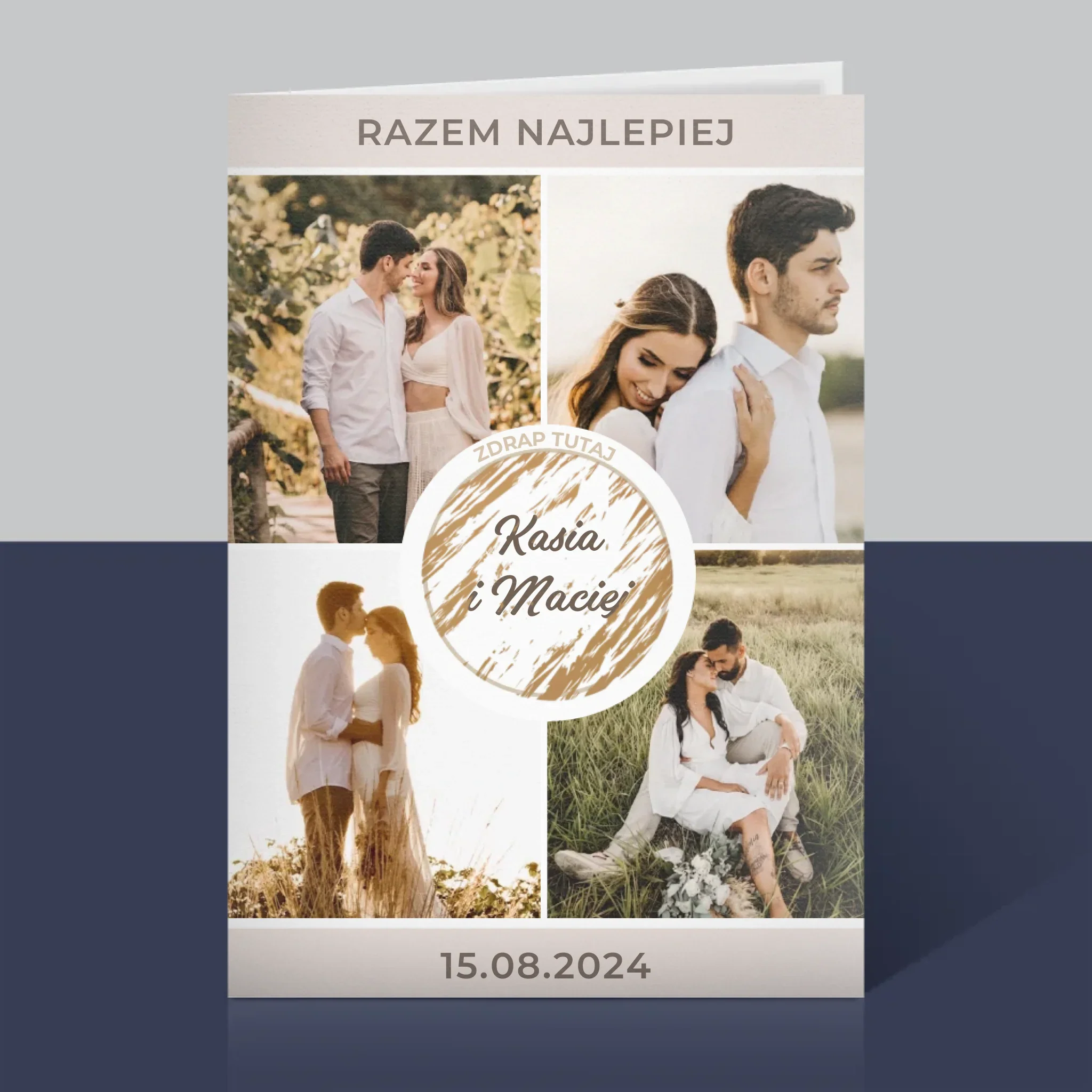 Fotokolaż: Razem Najlepiej - Kartka z Życzeniami - Image 5