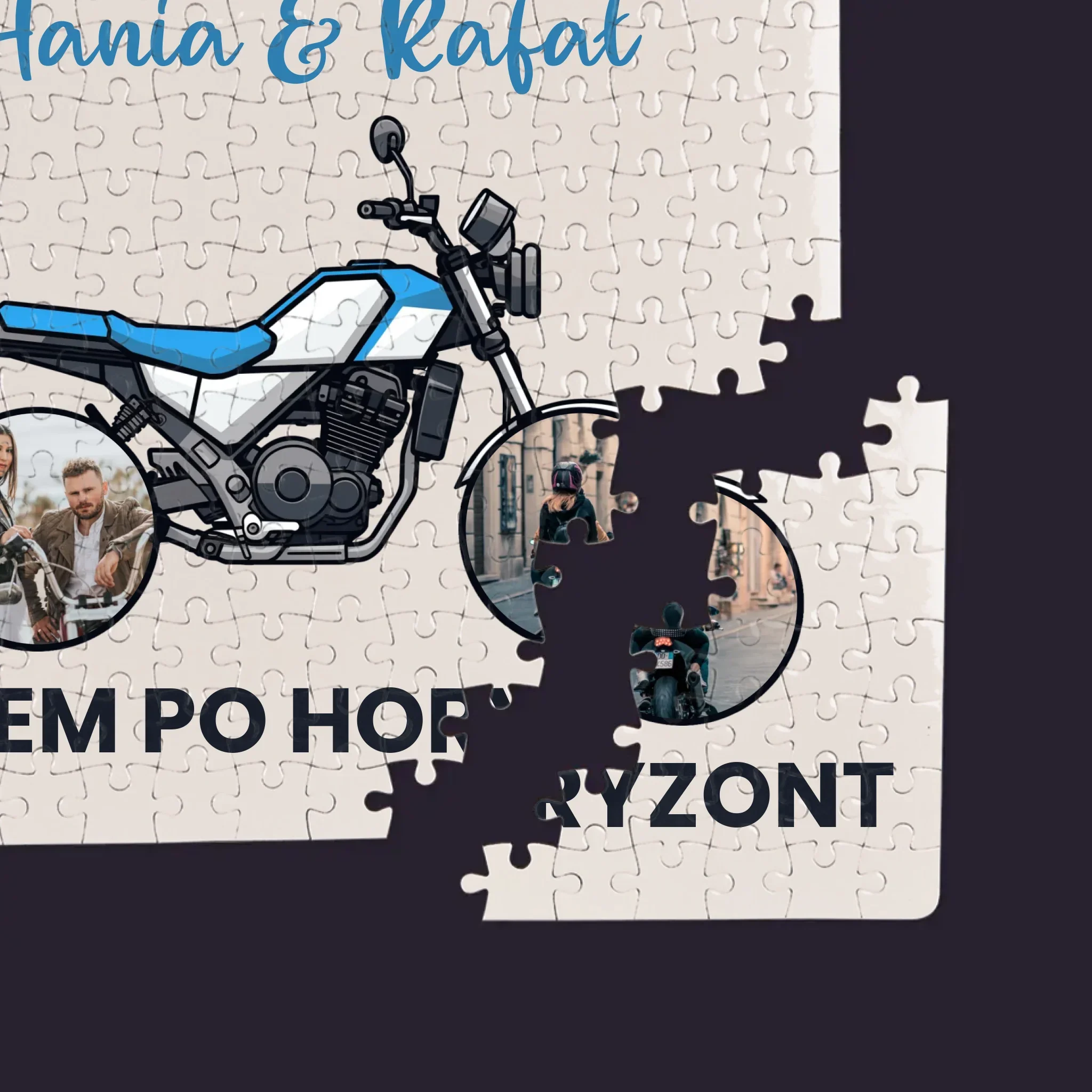 Fotokolaż: Razem Po Horyzont - Personalizowane Puzzle - Image 2