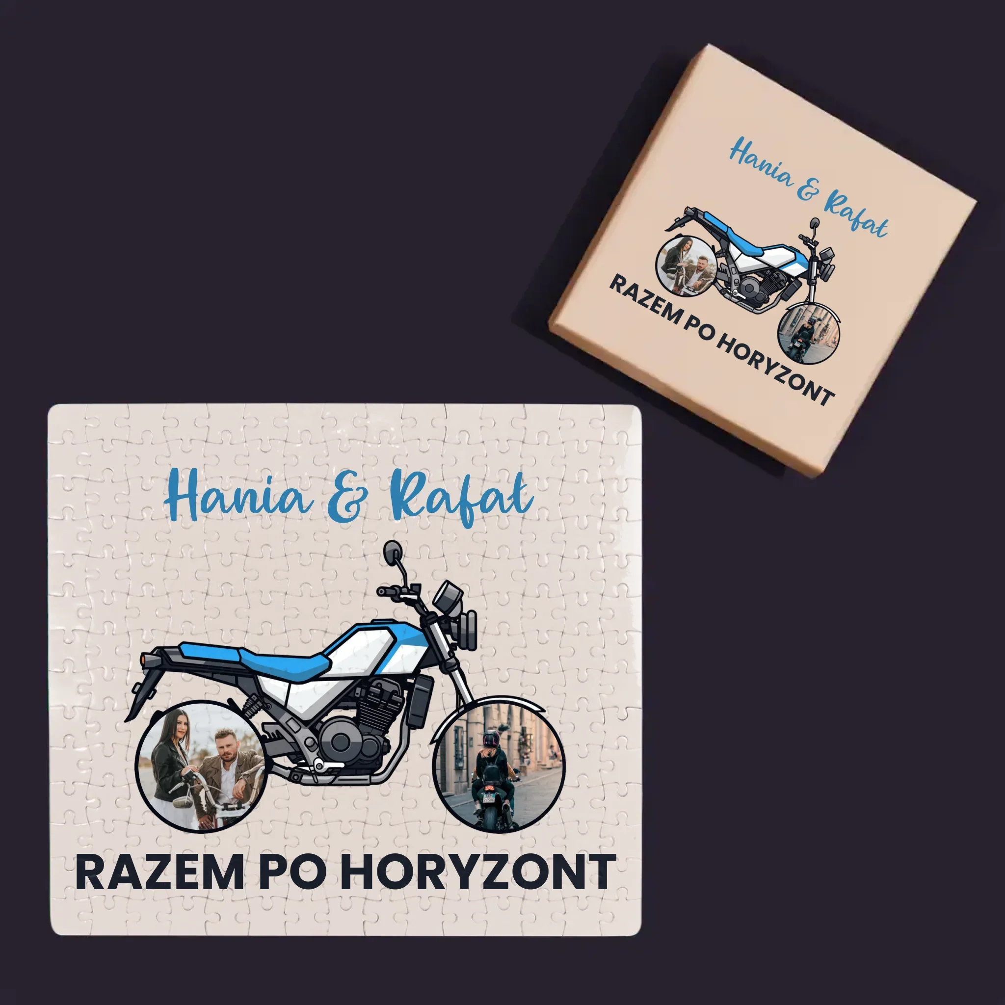 Fotokolaż: Razem Po Horyzont - Personalizowane Puzzle - Image 4