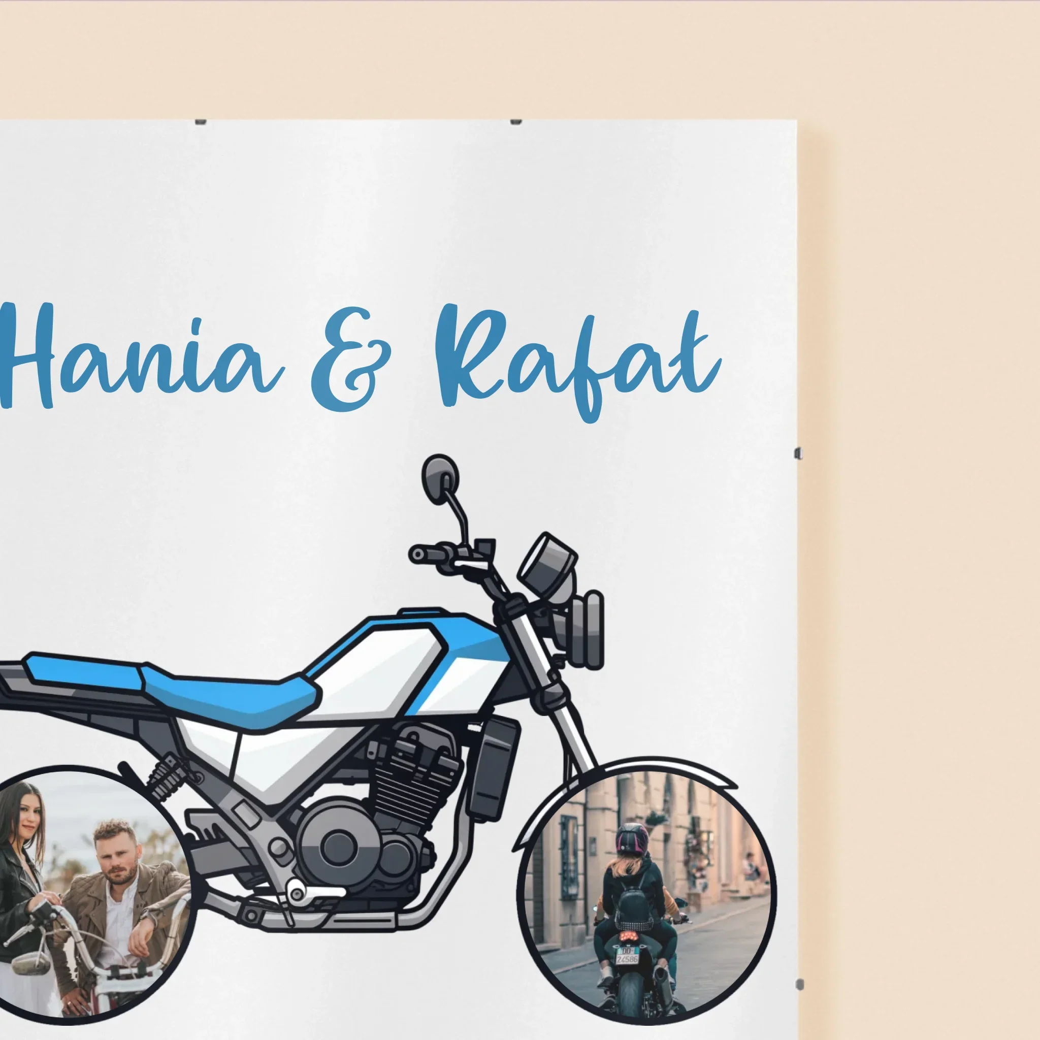Fotokolaż: Razem Po Horyzont - Personalizowany Plakat - Image 3