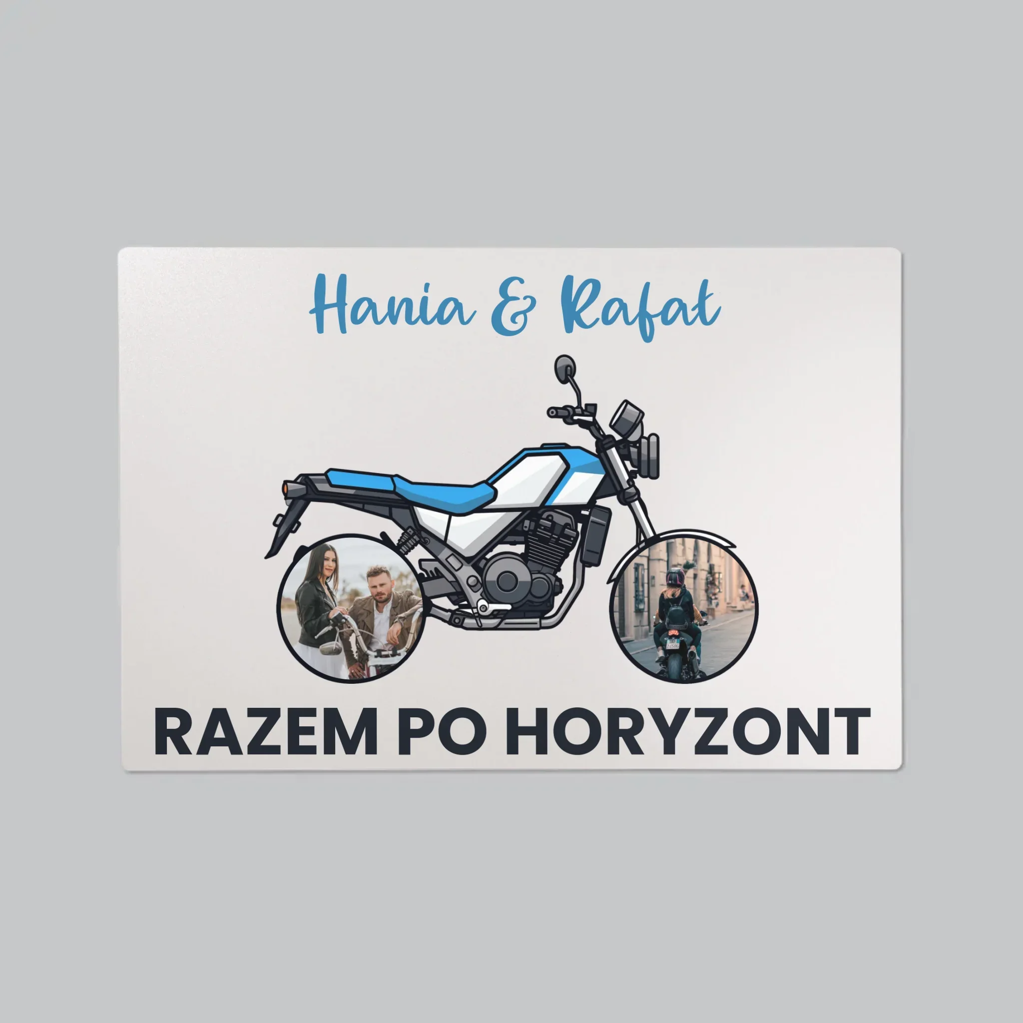 Fotokolaż: Razem Po Horyzont - Podkładka Na Biurko - Image 2