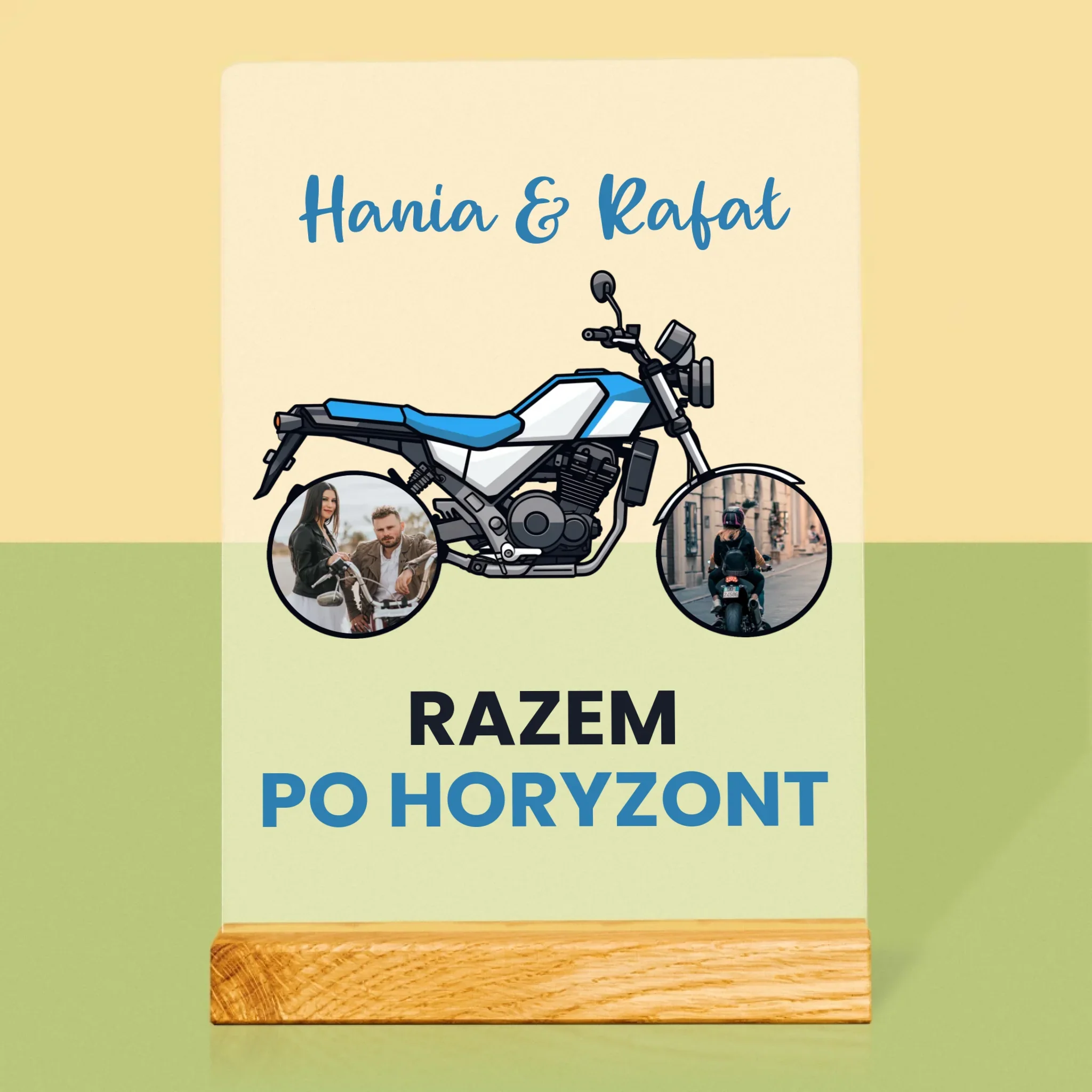Fotokolaż: Razem Po Horyzont - Wydruk Na Szkle Akrylowym - Image 3