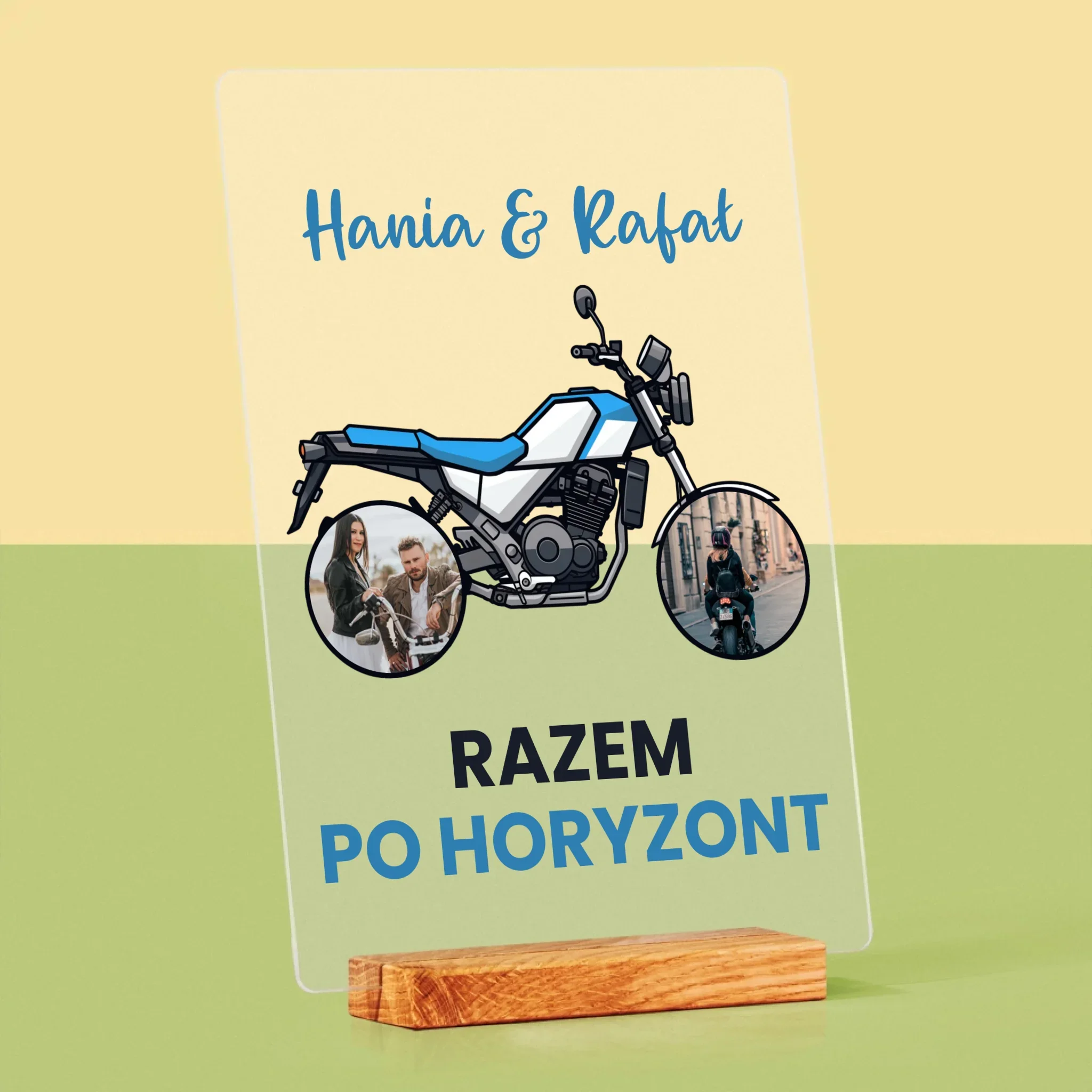 Fotokolaż: Razem Po Horyzont - Wydruk Na Szkle Akrylowym - Image 4