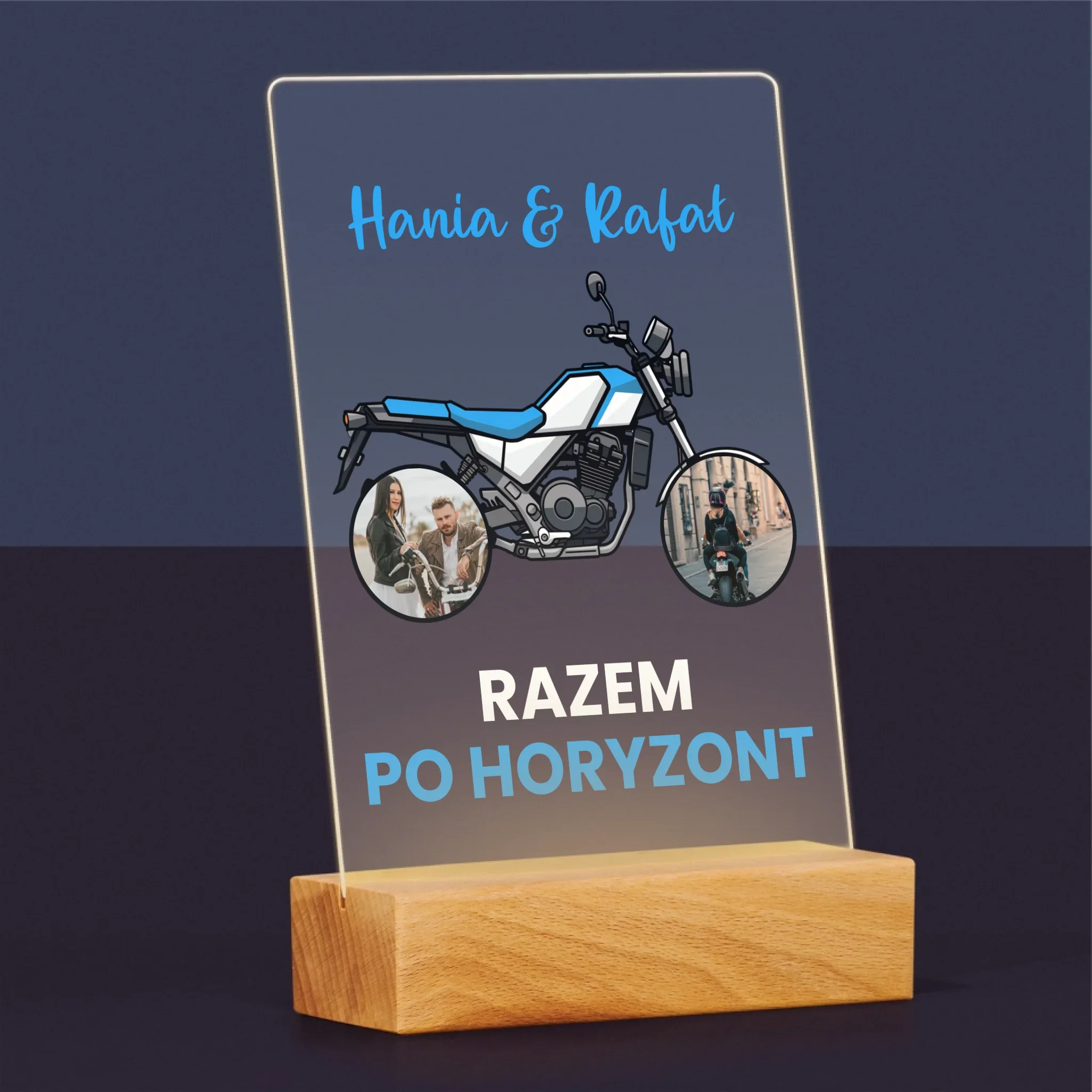 Fotokolaż: Razem Po Horyzont - Wydruk Na Szkle Akrylowym - Image 5