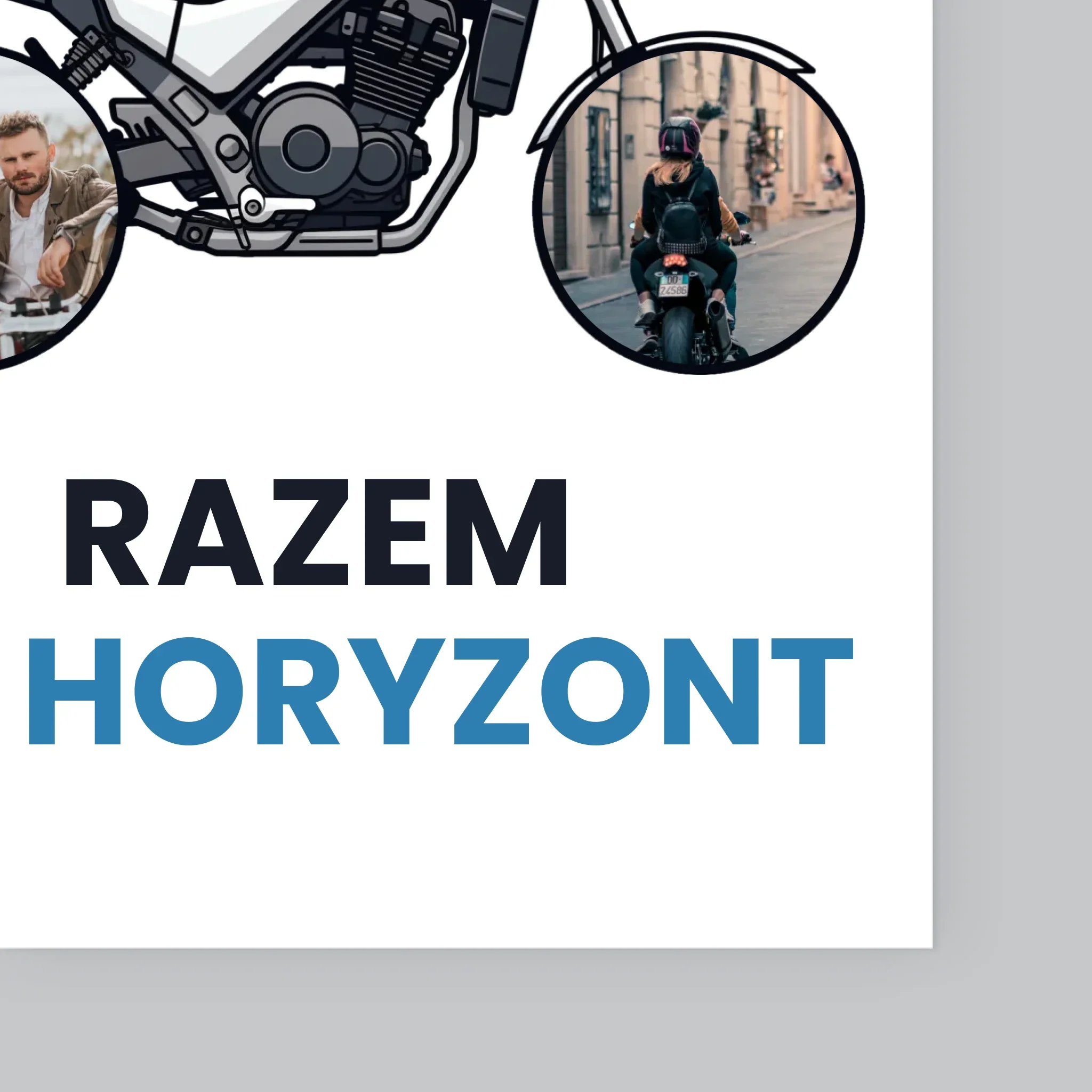 Fotokolaż: Razem Po Horyzont - Wydruk Obramowany - Image 11