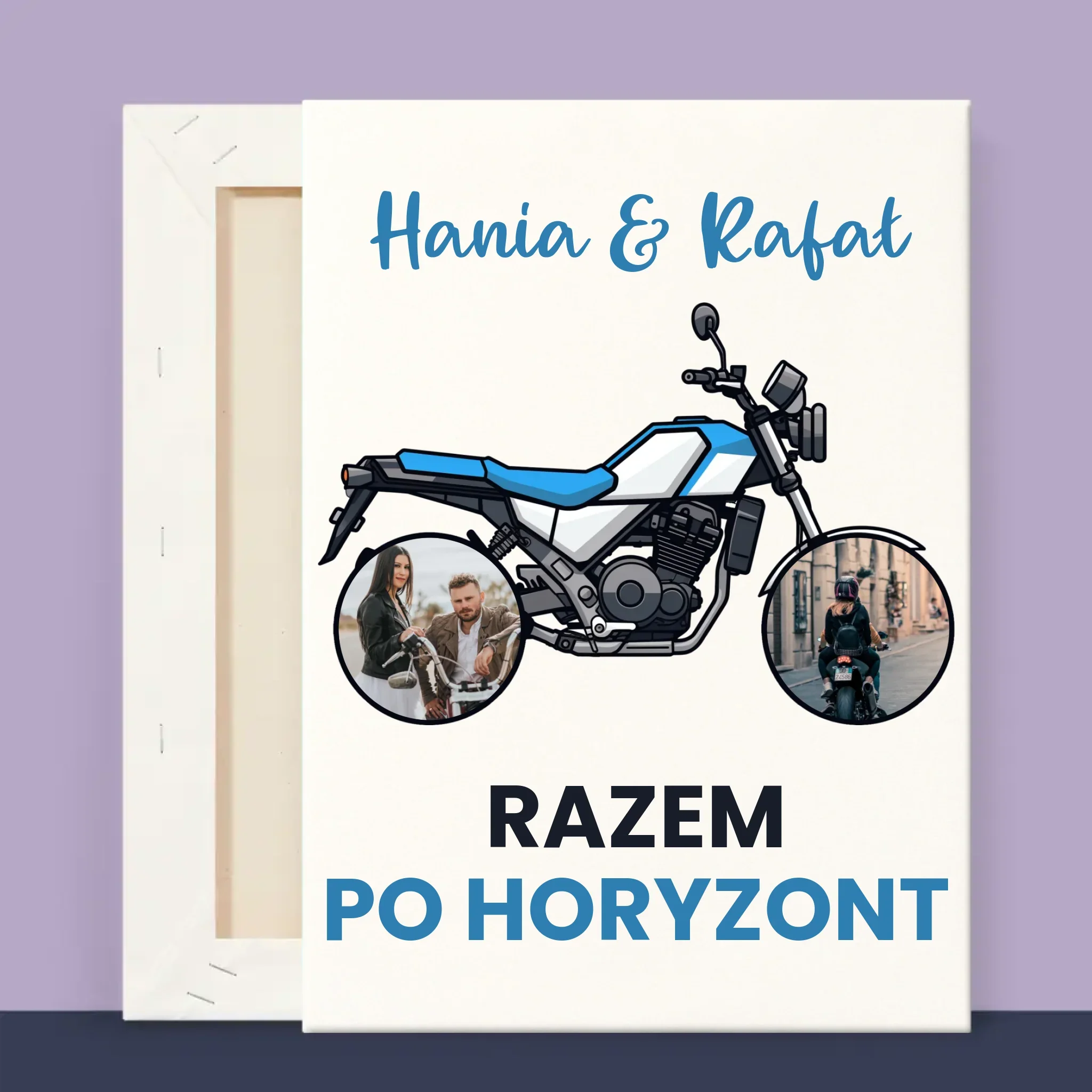 Fotokolaż: Razem Po Horyzont - Wydruk Obramowany - Image 14