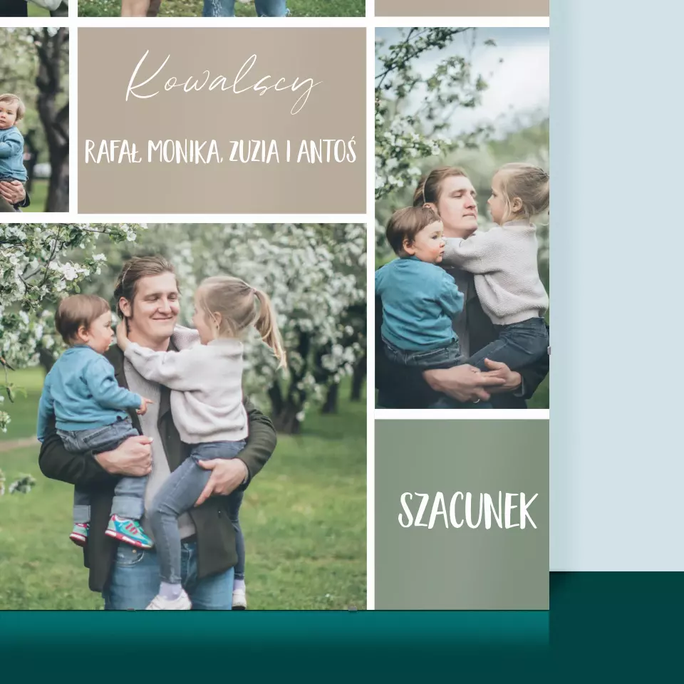 Fotokolaż: Rodzina - Personalizowany Plakat - Image 2