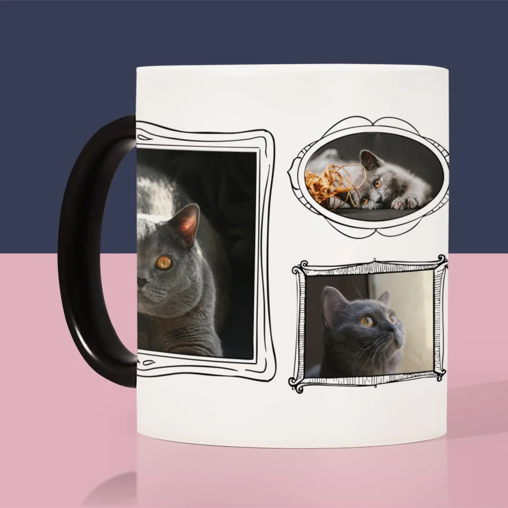 Fotokolaż: Ściana Galerii z Pupilem - Kubek z Nadrukiem - Image 5