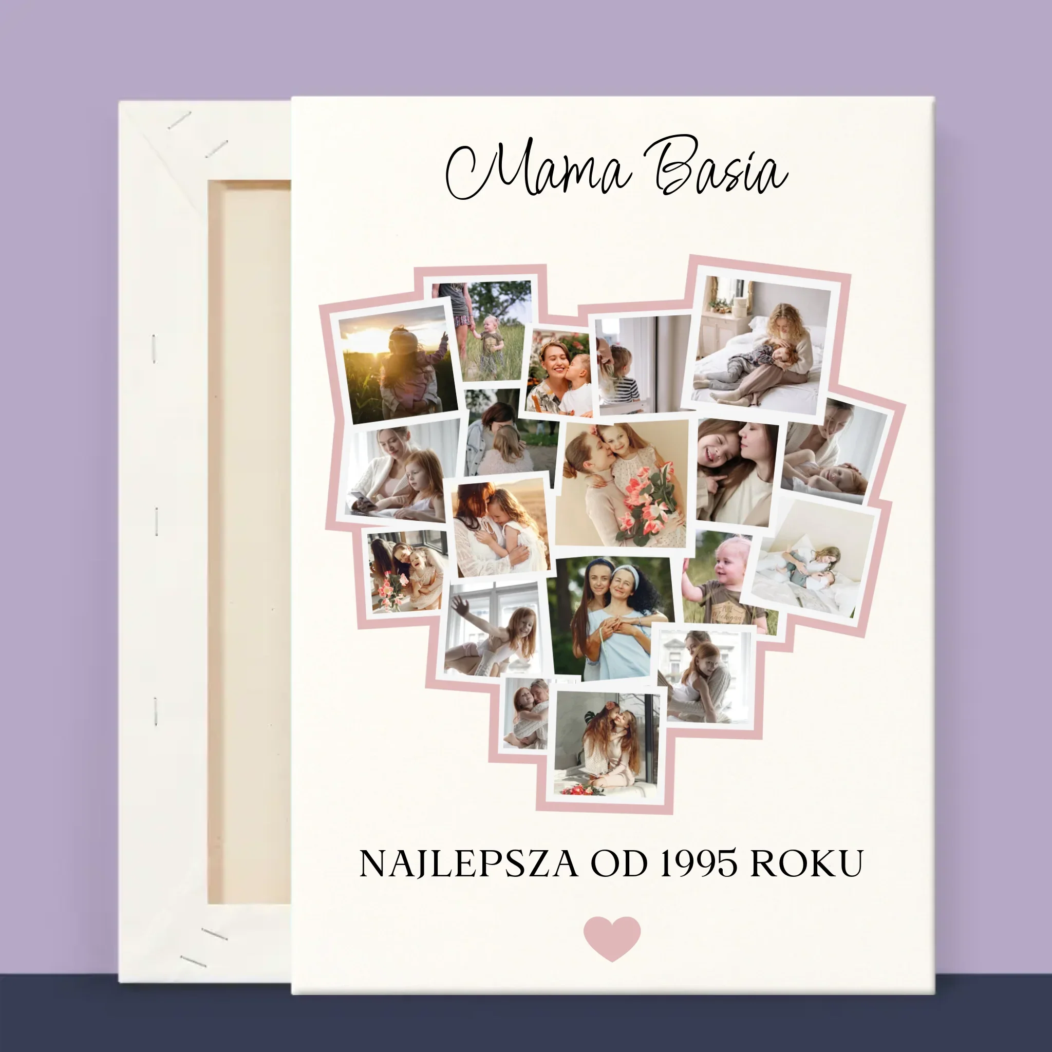 Fotokolaż: Serce Dla Mamy - Wydruk Obramowany - Image 13