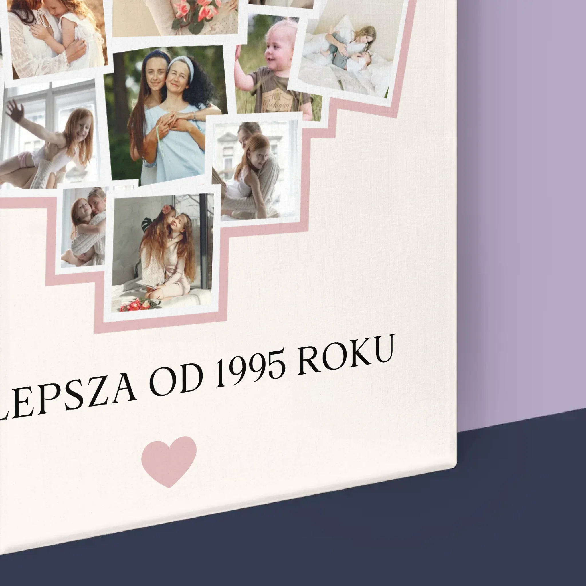 Fotokolaż: Serce Dla Mamy - Wydruk Obramowany - Image 16