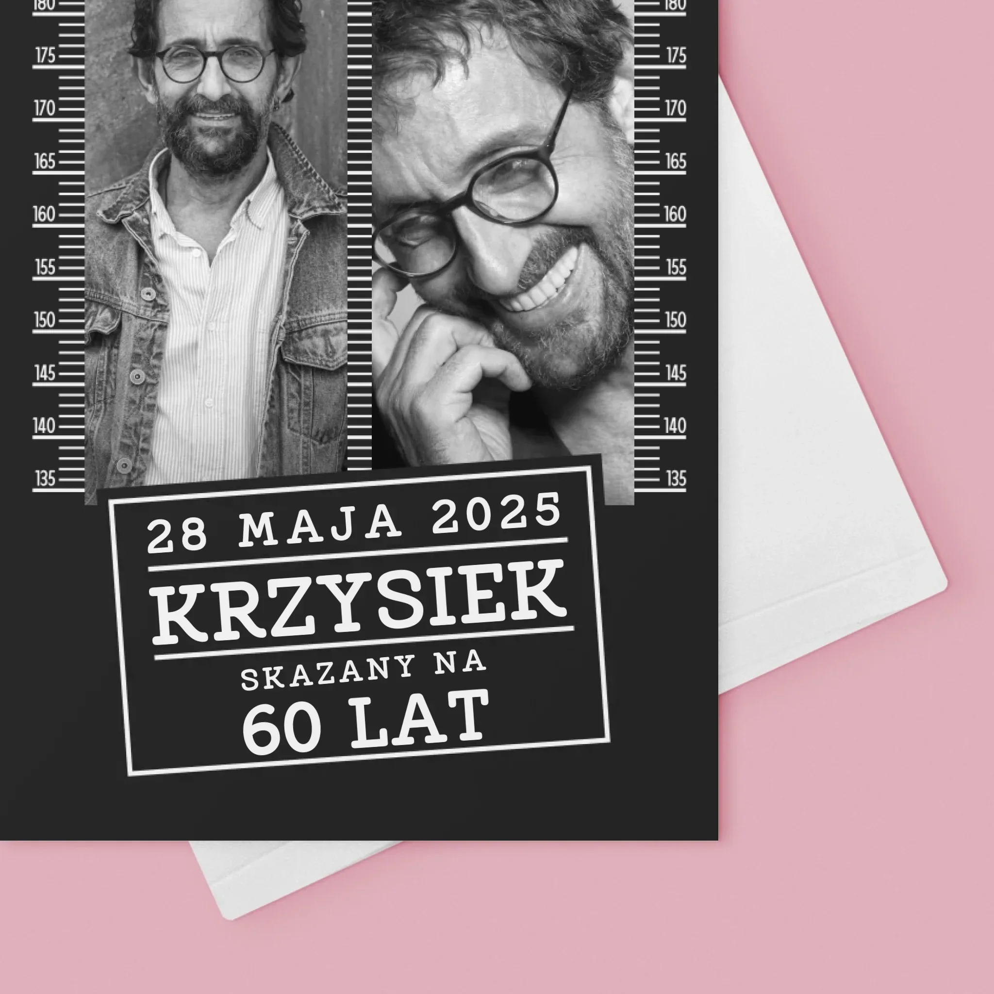 Fotokolaż: Skazany Na 60 Lat - Kartka z Życzeniami - Image 4