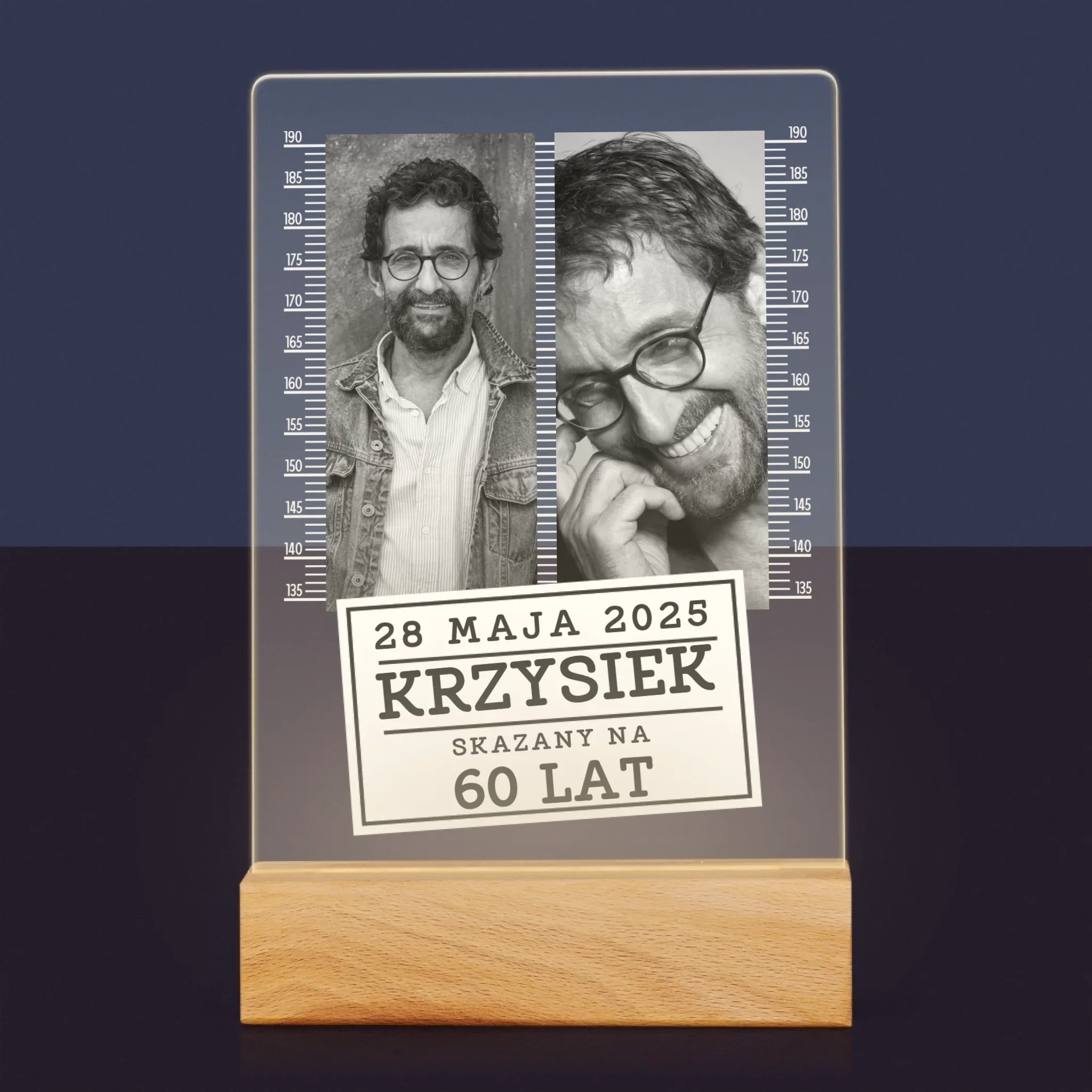 Fotokolaż: Skazany Na 60 Lat - Wydruk Na Szkle Akrylowym - Image 7