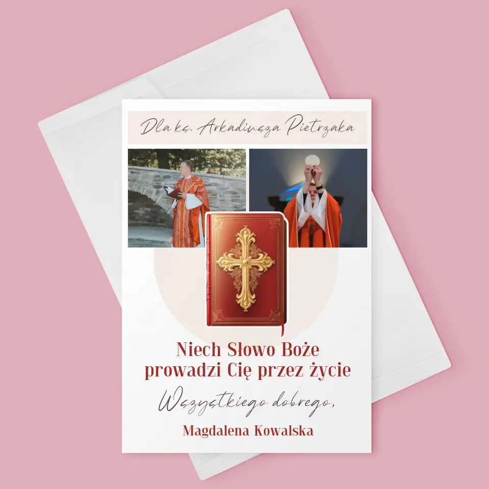 Fotokolaż: Słowo Boże - Kartka z Życzeniami - Image 3