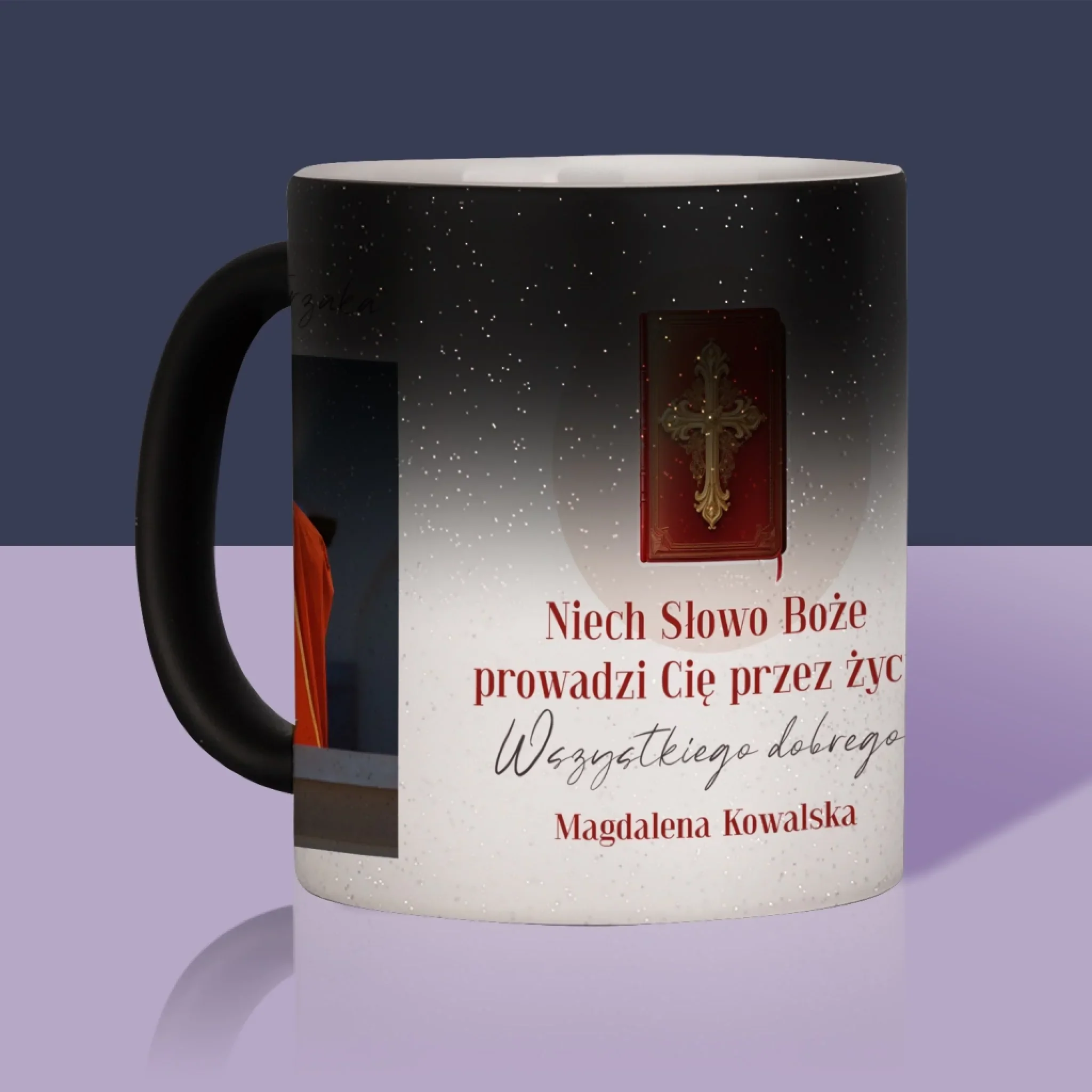 Fotokolaż: Słowo Boże - Kubek z Nadrukiem - Image 11