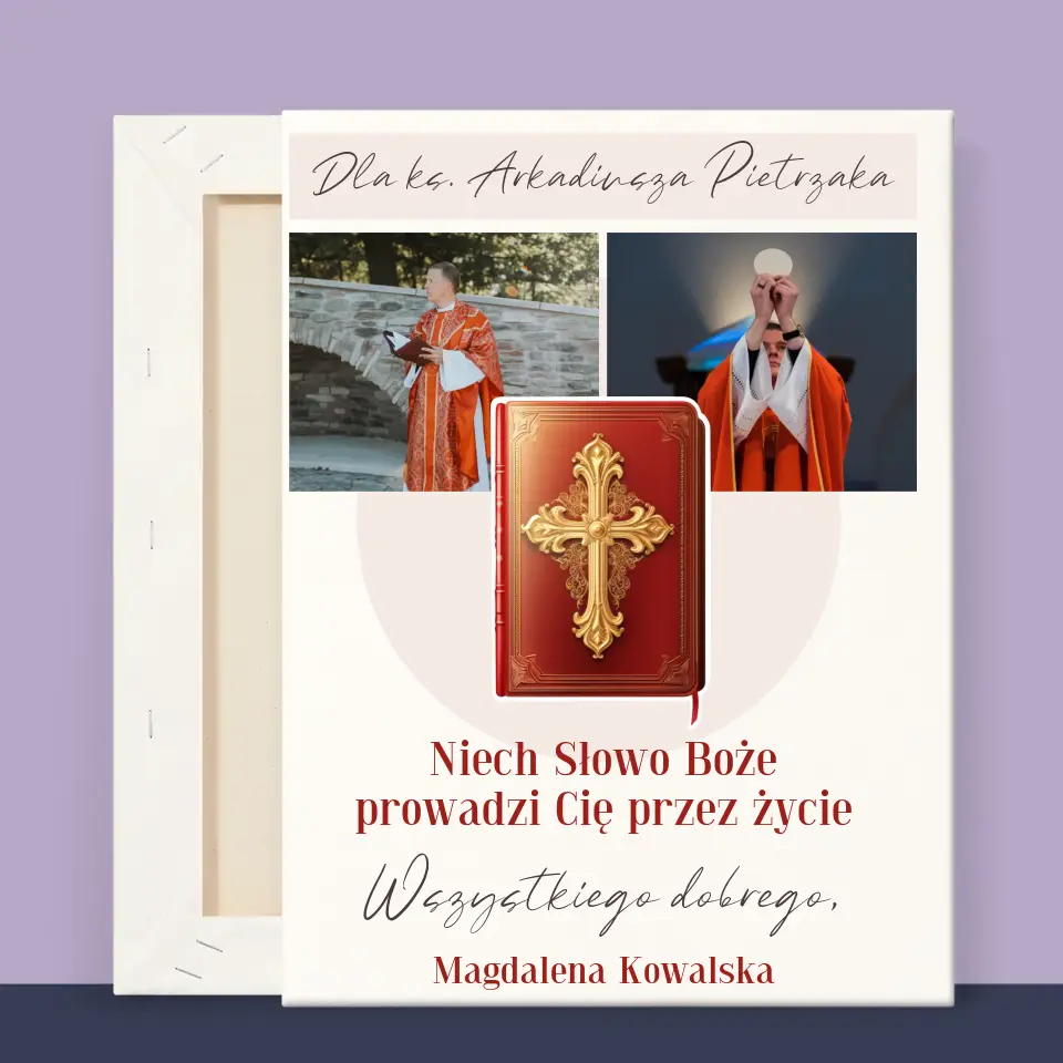 Fotokolaż: Słowo Boże - Wydruk Obramowany - Image 11