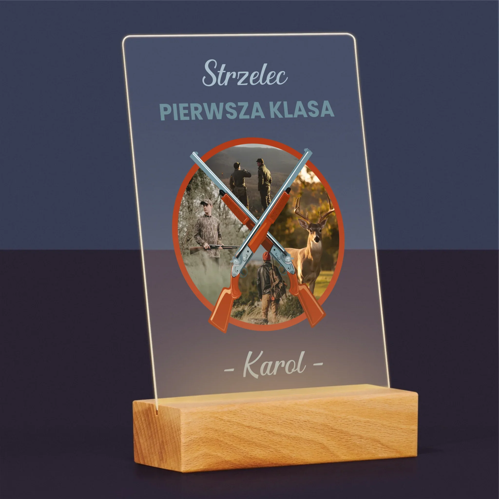 Fotokolaż: Strzelec Pierwsza Klasa - Wydruk Na Szkle Akrylowym - Image 5