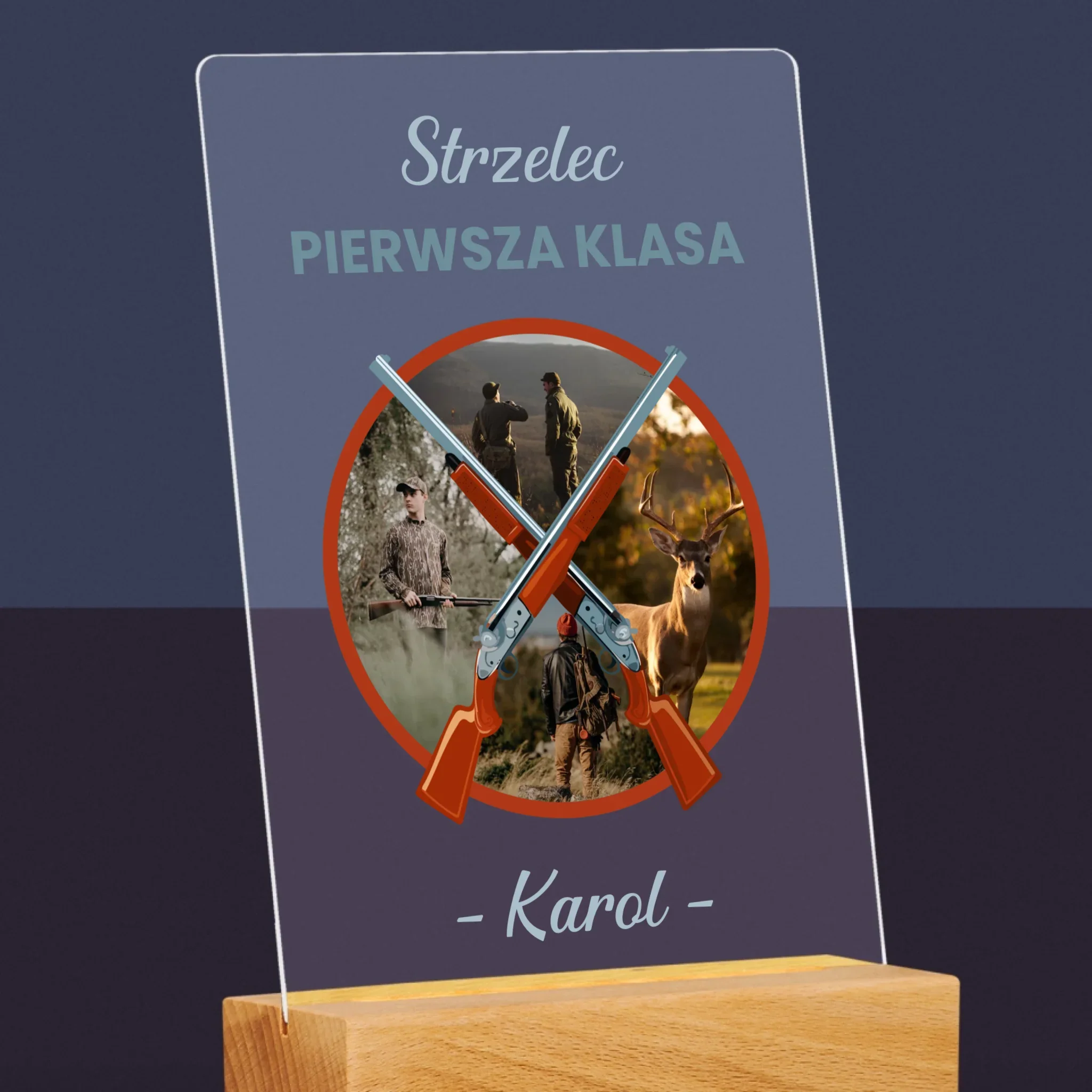 Fotokolaż: Strzelec Pierwsza Klasa - Wydruk Na Szkle Akrylowym - Image 6