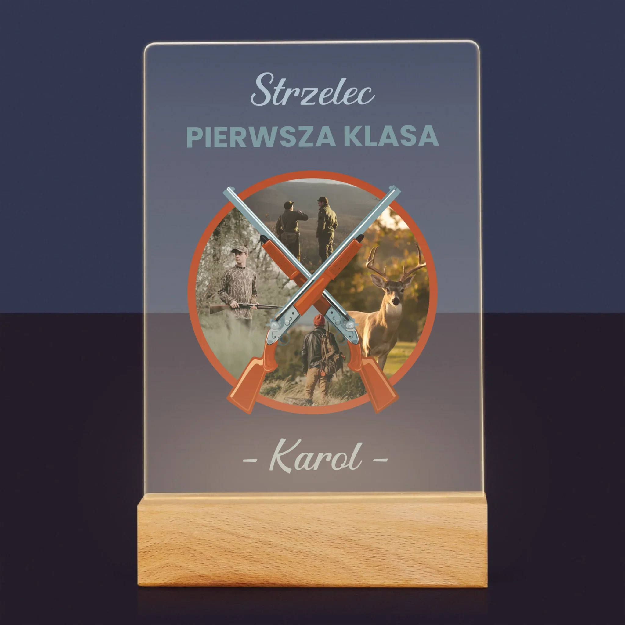 Fotokolaż: Strzelec Pierwsza Klasa - Wydruk Na Szkle Akrylowym - Image 7
