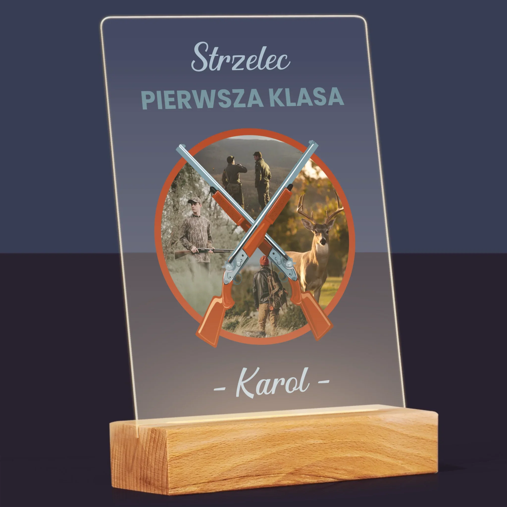 Fotokolaż: Strzelec Pierwsza Klasa - Wydruk Na Szkle Akrylowym - Image 8