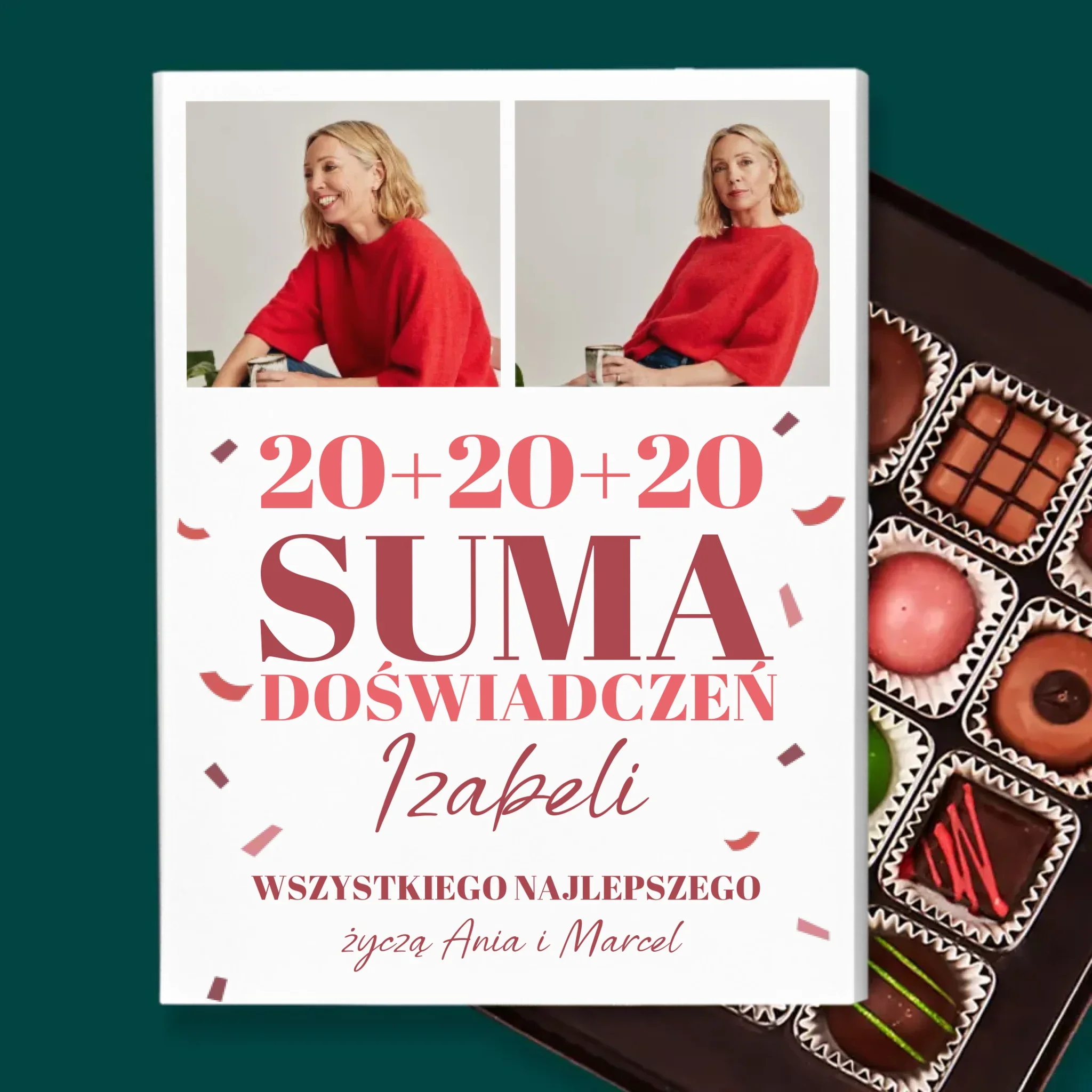 Fotokolaż: Suma Doświadczeń - Personalizowane Praliny - Image 2