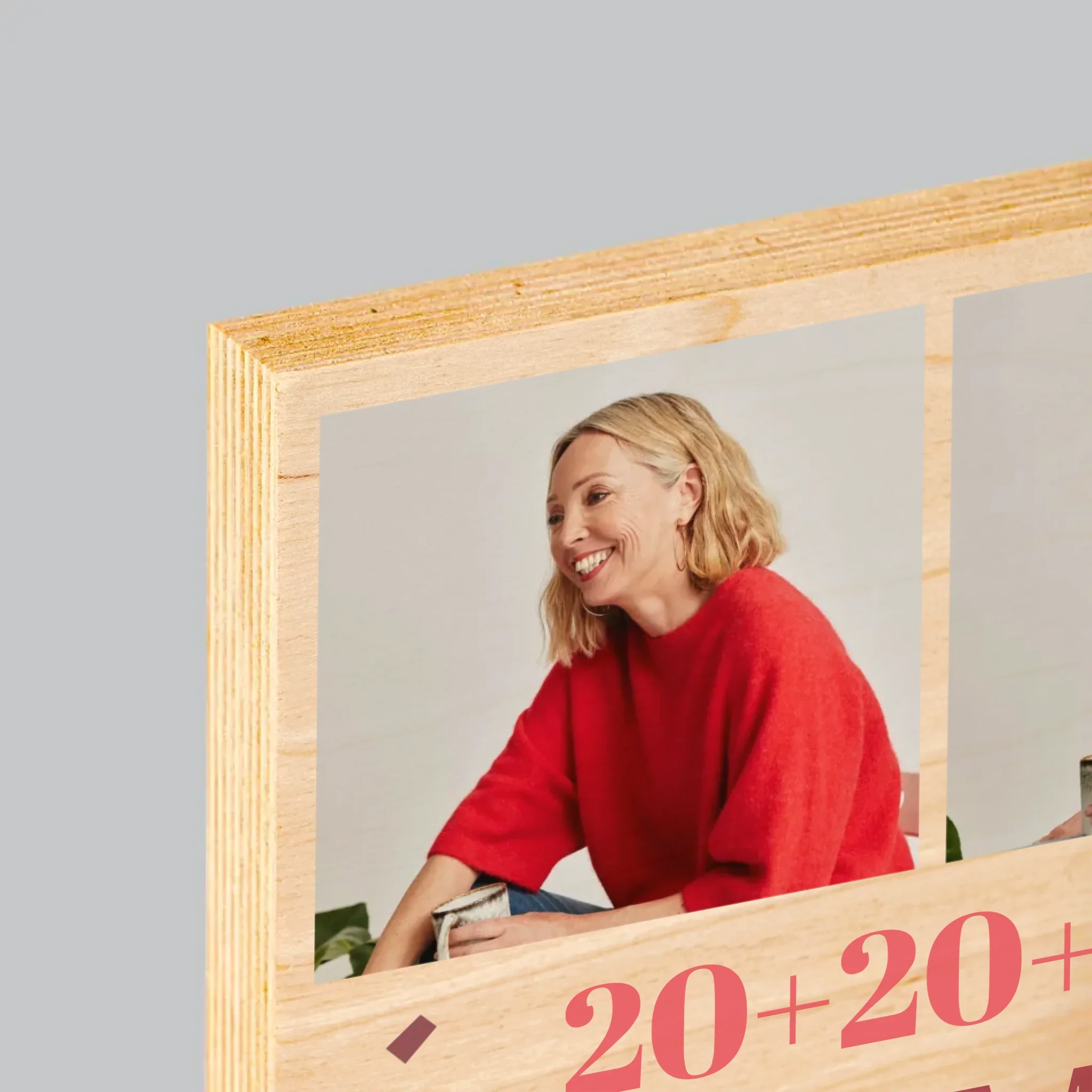 Fotokolaż: Suma Doświadczeń - Wydruk Na Drewnie - Image 4