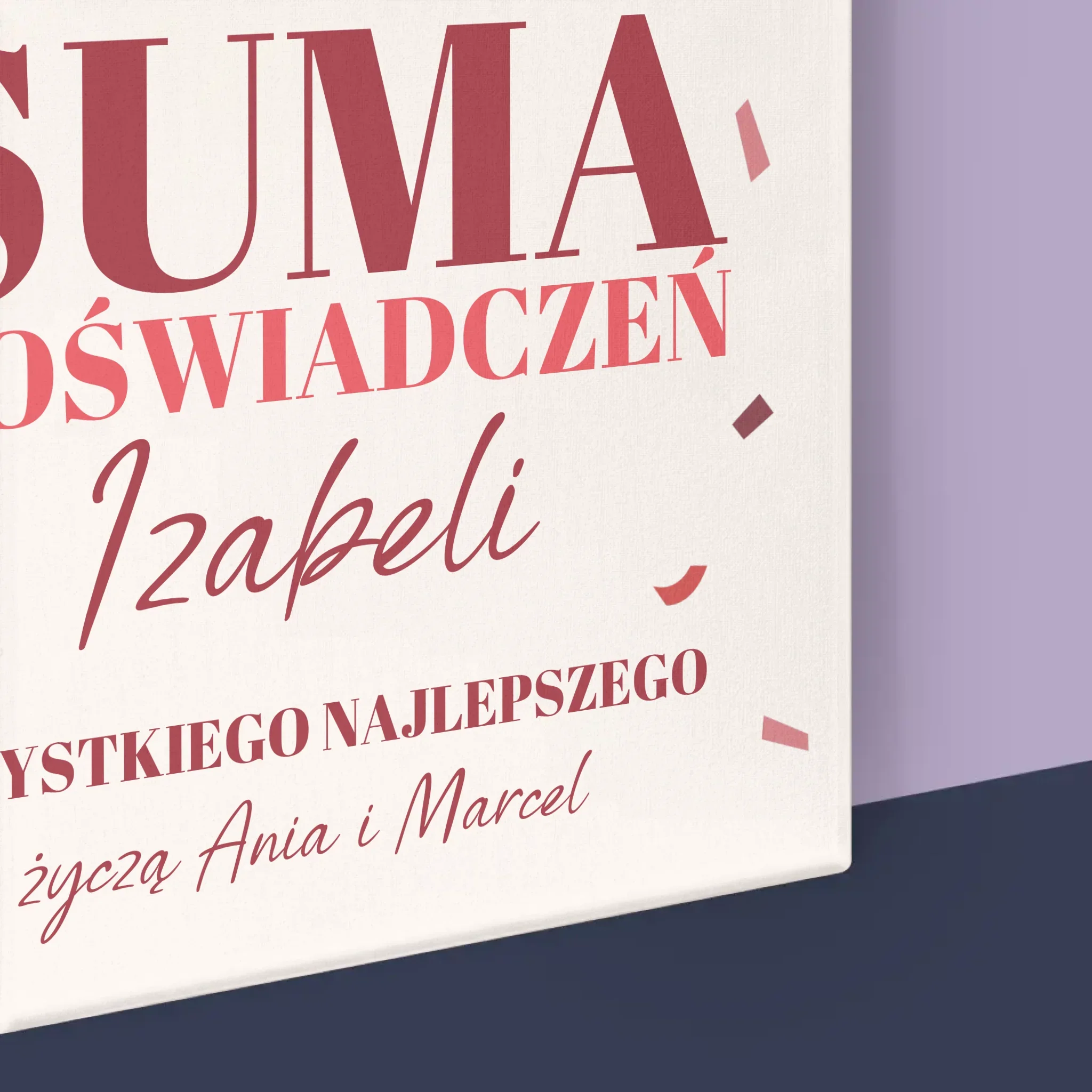 Fotokolaż: Suma Doświadczeń - Wydruk Obramowany - Image 17