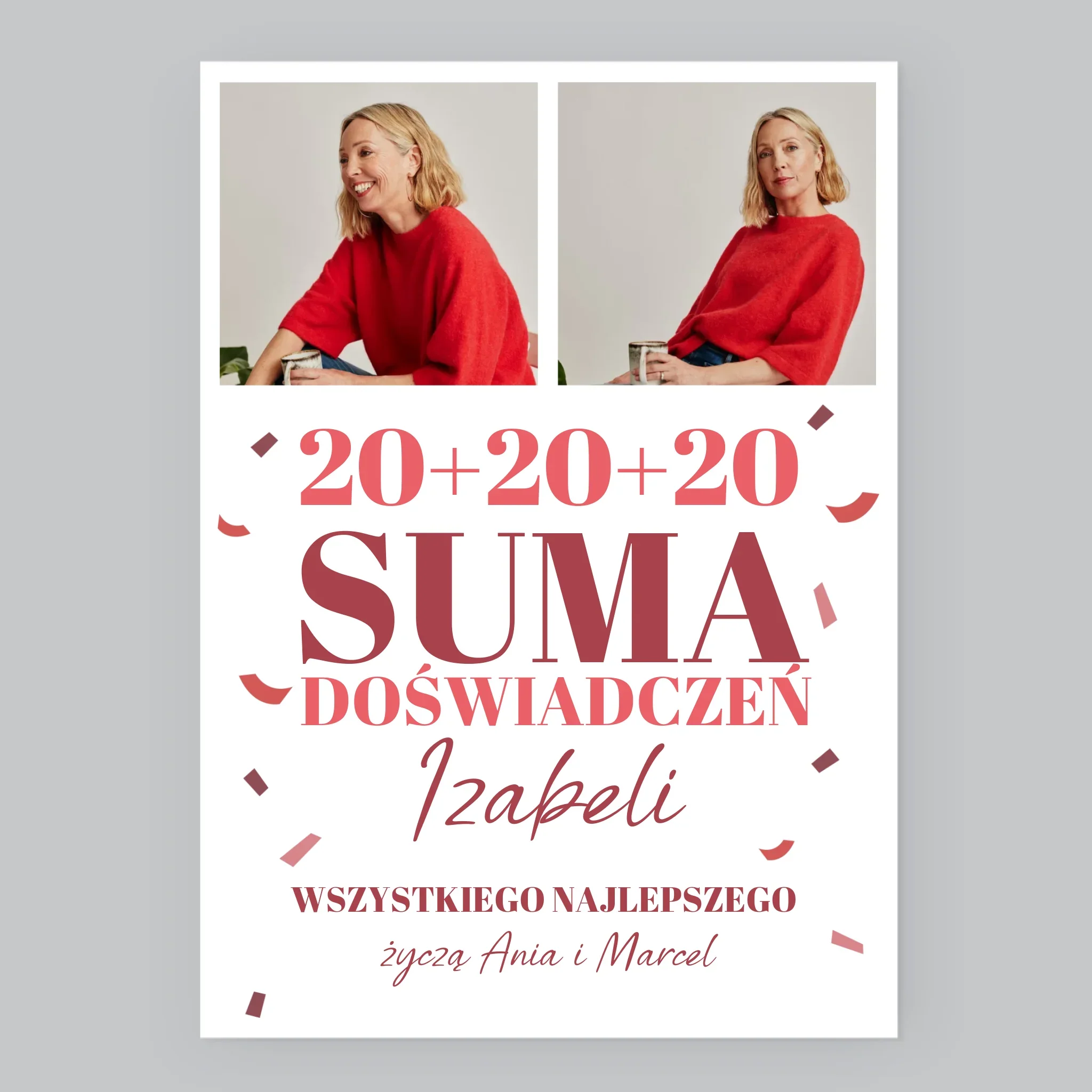 Fotokolaż: Suma Doświadczeń - Wydruk Obramowany - Image 8