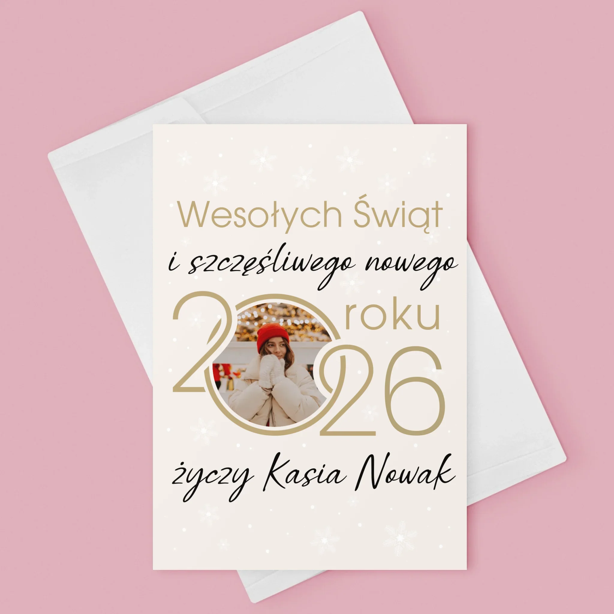 Fotokolaż: Szczęśliwego Nowego Roku - Kartka Z Życzeniami - Image 3